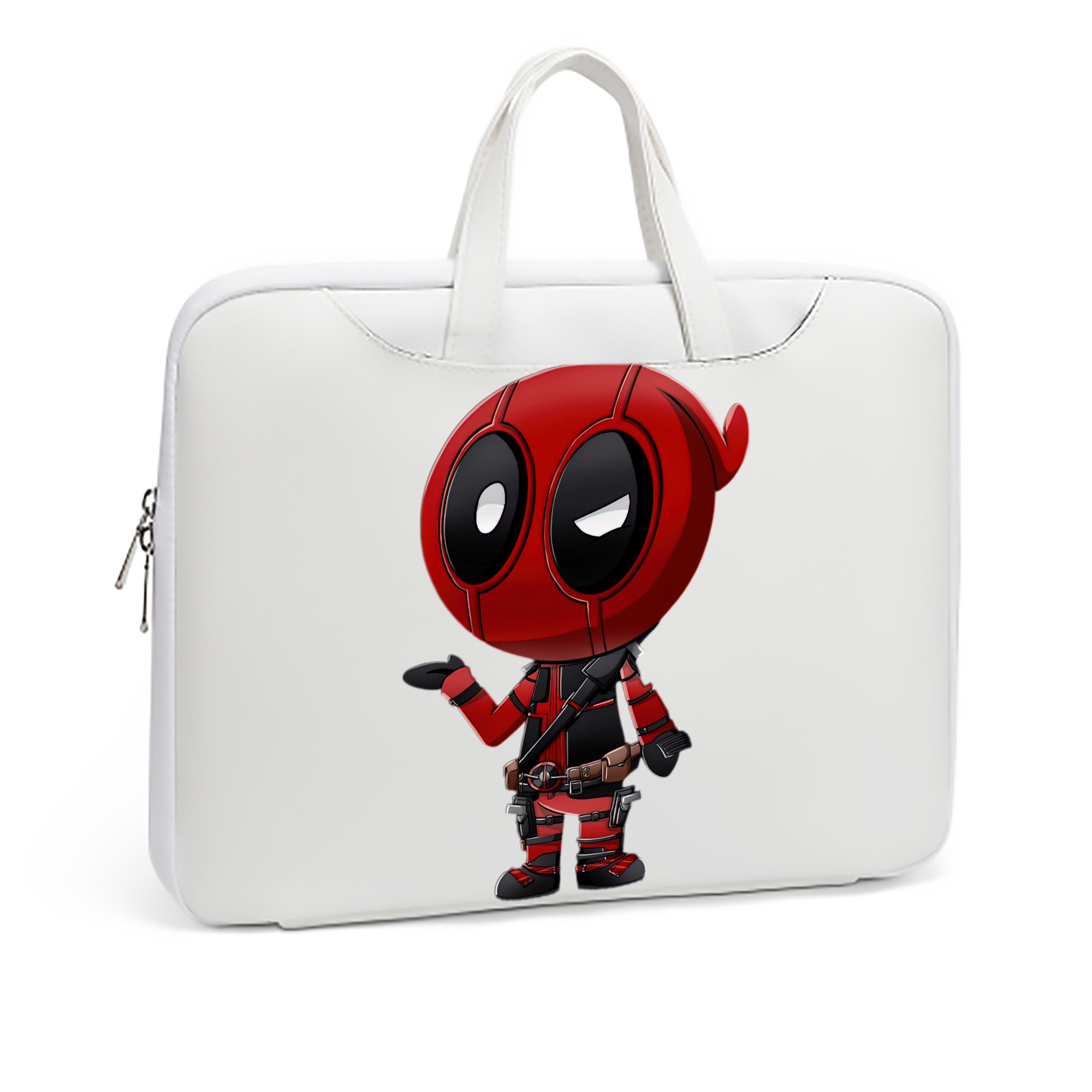 （画像用） Deadpool デッドプール レザーラップトップバッグ　ノートパソコンケース