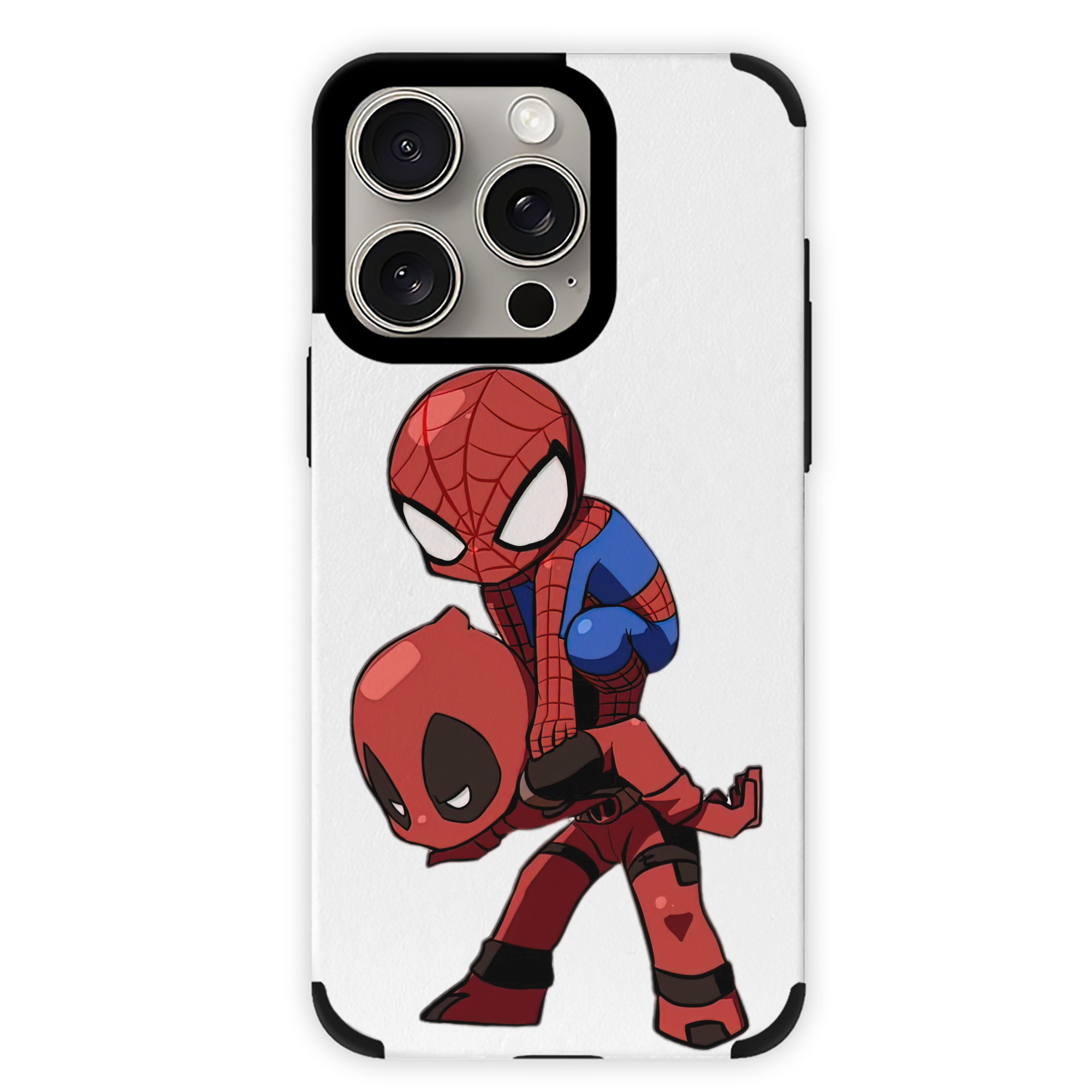 （画像用） Deadpool デッドプール 【iPhone15ProMax対応】 PUレザー スマホケース 耐衝撃＆黄変防止