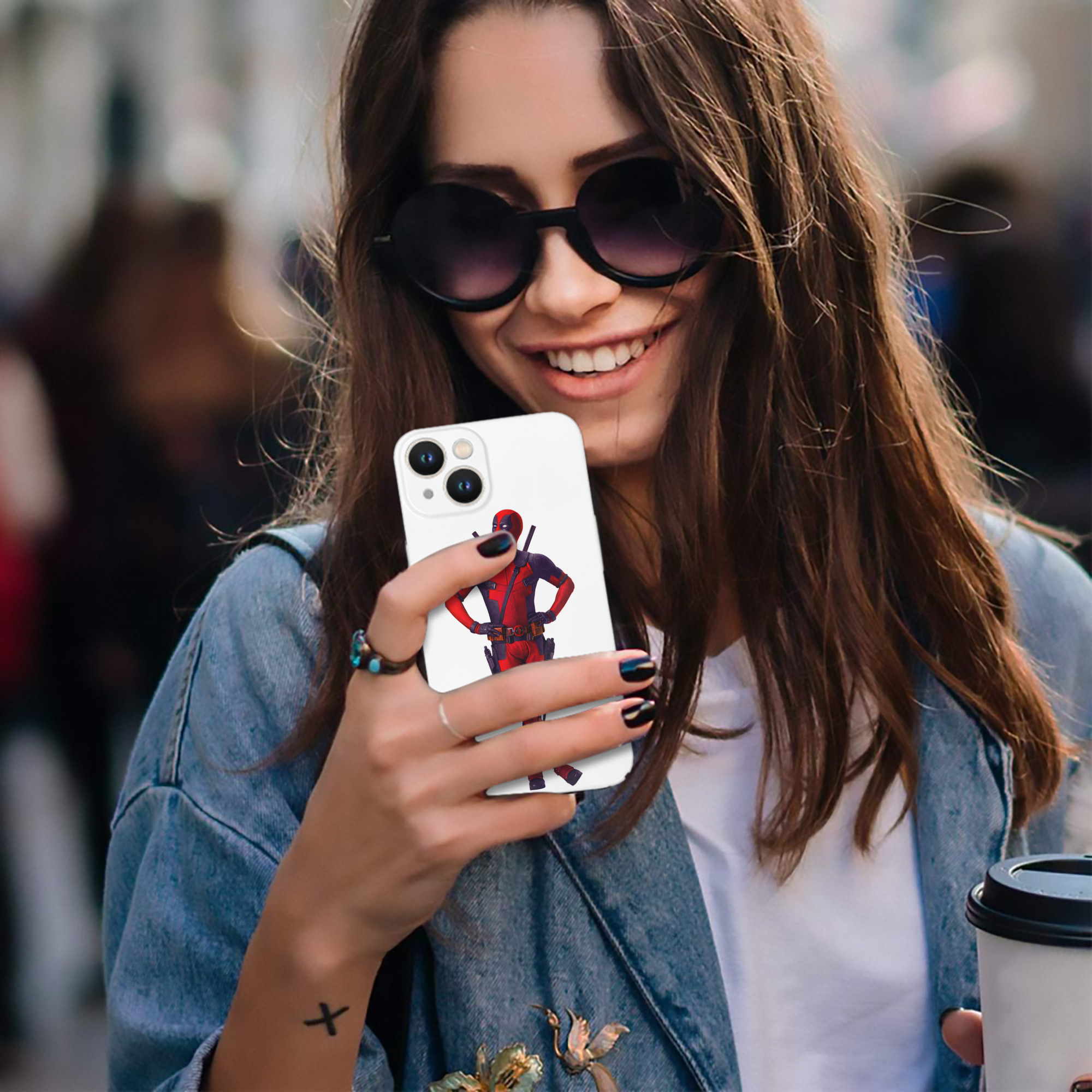 （画像用） Deadpool デッドプール 【iPhone 14シリーズ対応】ハードケース