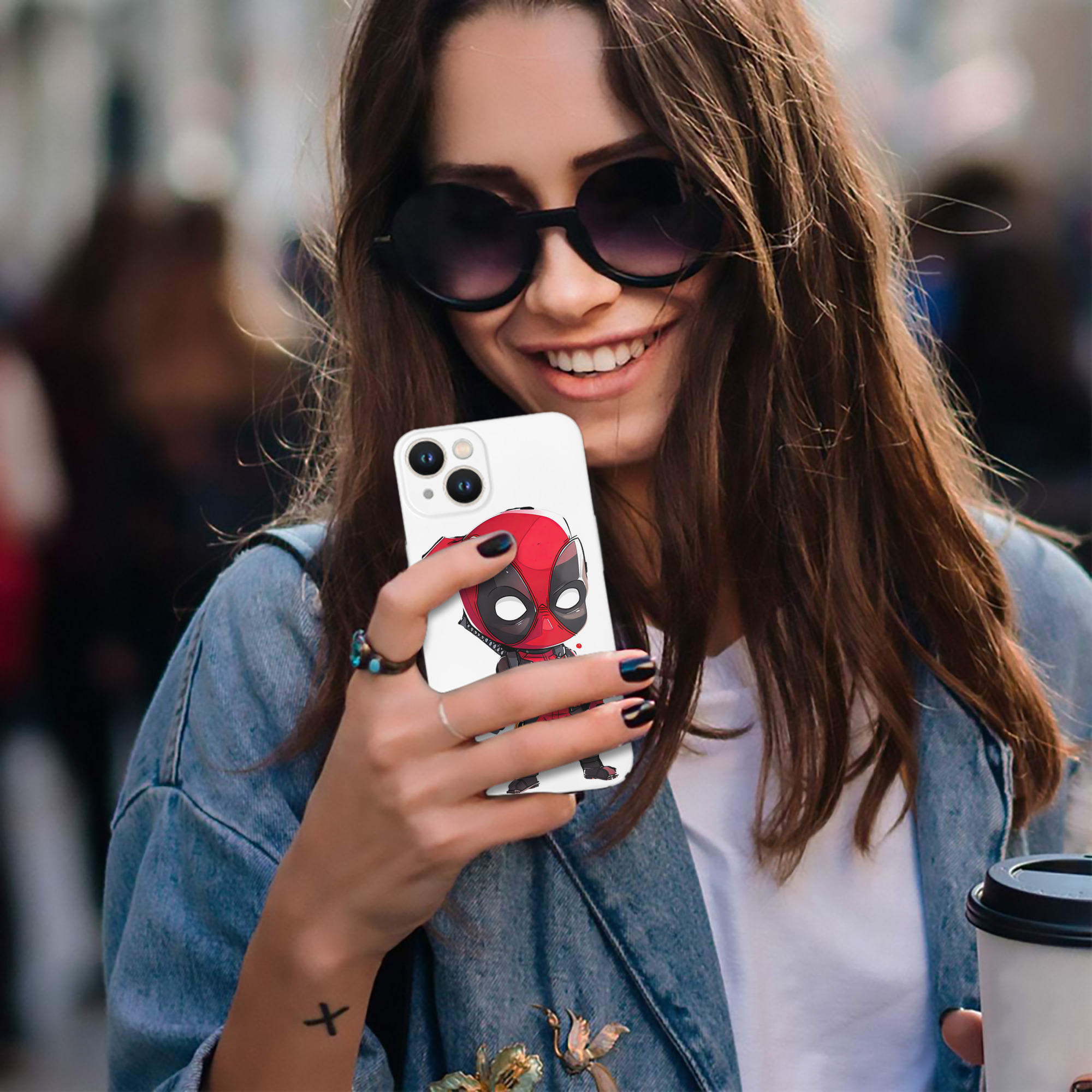 （画像用） Deadpool デッドプール 【iPhone 14シリーズ対応】ハードケース