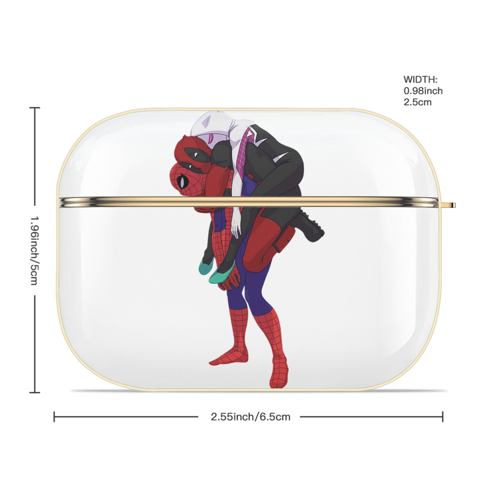 Deadpool デッドプール 【AirPods Pro用】ハードシェル保護ケース｜耐衝撃・防指紋・カラビナ付き商品仕様