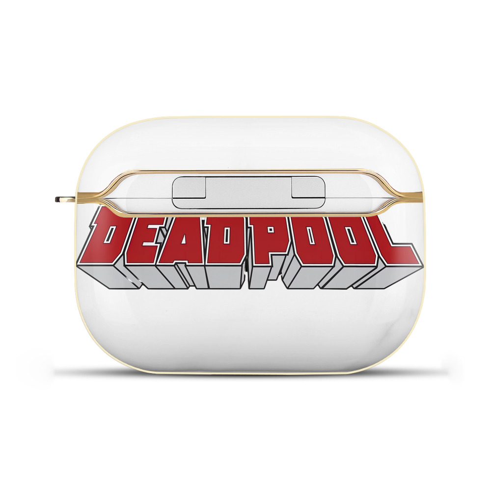 （画像用） Deadpool デッドプール 【AirPods Pro用】ハードシェル保護ケース｜耐衝撃・防指紋・カラビナ付き商品仕様