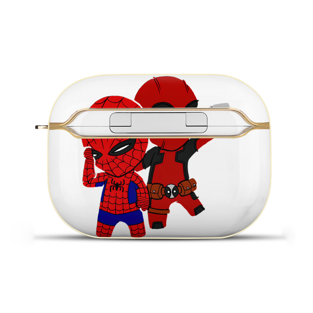 （画像用） Deadpool デッドプール 【AirPods Pro用】ハードシェル保護ケース｜耐衝撃・防指紋・カラビナ付き商品仕様