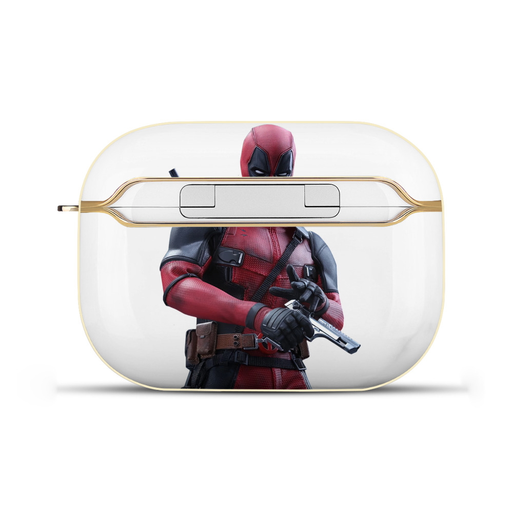 （画像用） Deadpool デッドプール 【AirPods Pro用】ハードシェル保護ケース｜耐衝撃・防指紋・カラビナ付き商品仕様