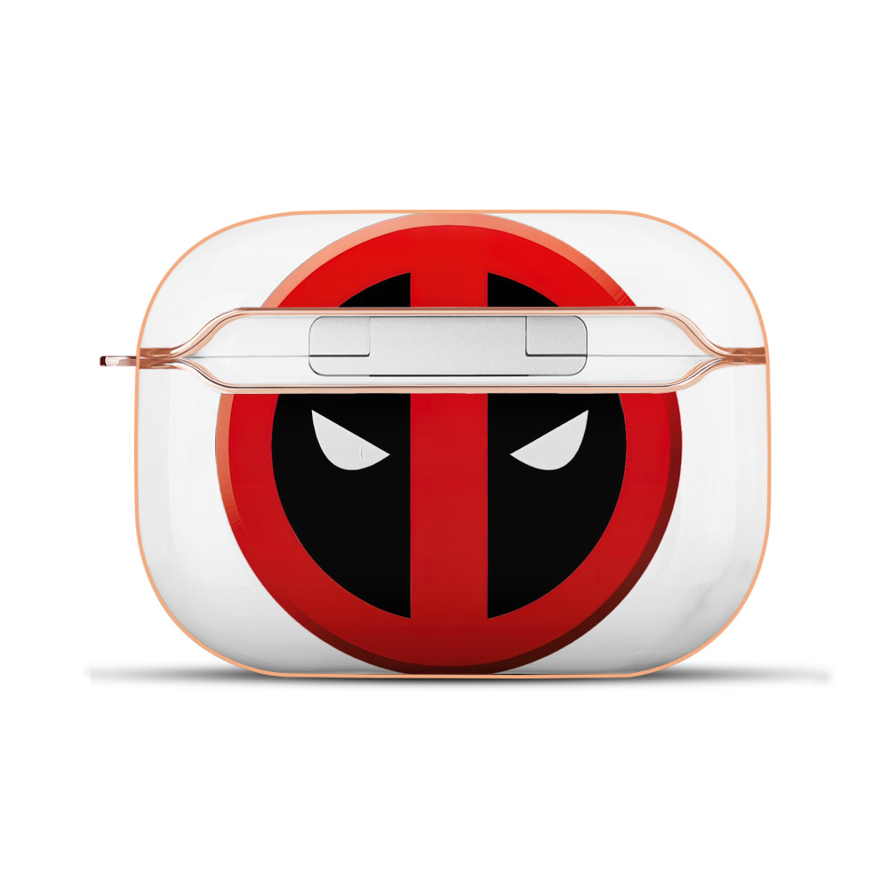 （画像用） Deadpool デッドプール 【AirPods Pro用】ハードシェル保護ケース｜耐衝撃・防指紋・カラビナ付き商品仕様