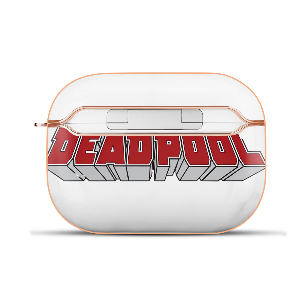 （画像用） Deadpool デッドプール 【AirPods Pro用】ハードシェル保護ケース｜耐衝撃・防指紋・カラビナ付き商品仕様
