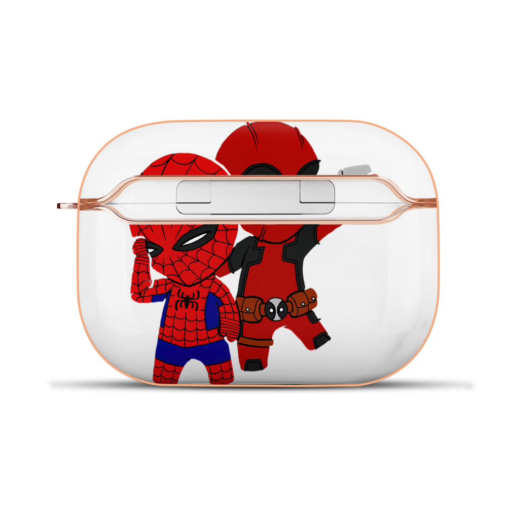 （画像用） Deadpool デッドプール 【AirPods Pro用】ハードシェル保護ケース｜耐衝撃・防指紋・カラビナ付き商品仕様