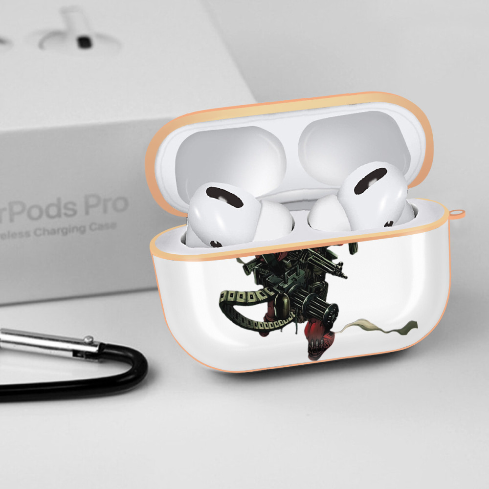 Deadpool デッドプール 【AirPods Pro用】ハードシェル保護ケース｜耐衝撃・防指紋・カラビナ付き商品仕様