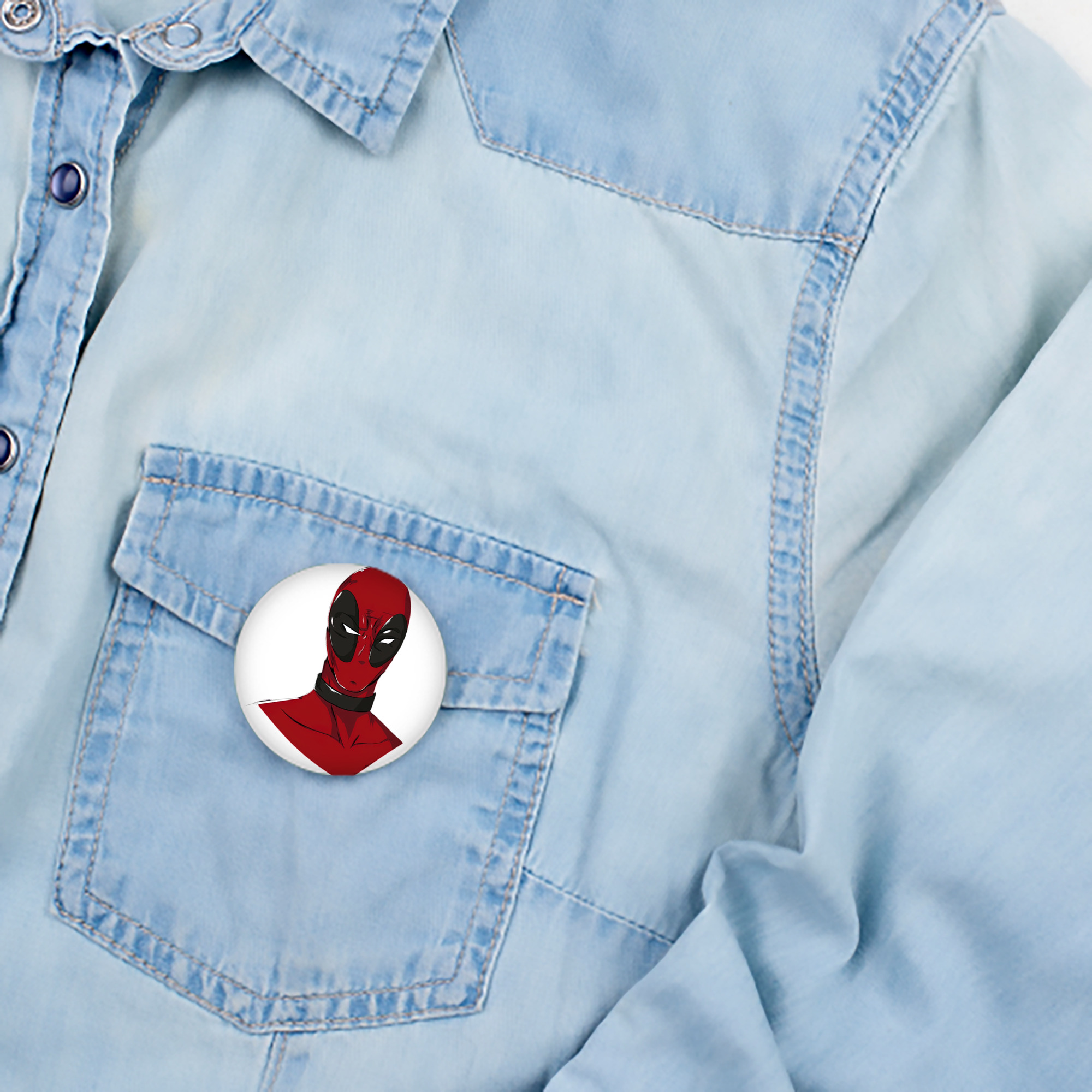 Deadpool デッドプール 6cm 缶バッジ 複数セット