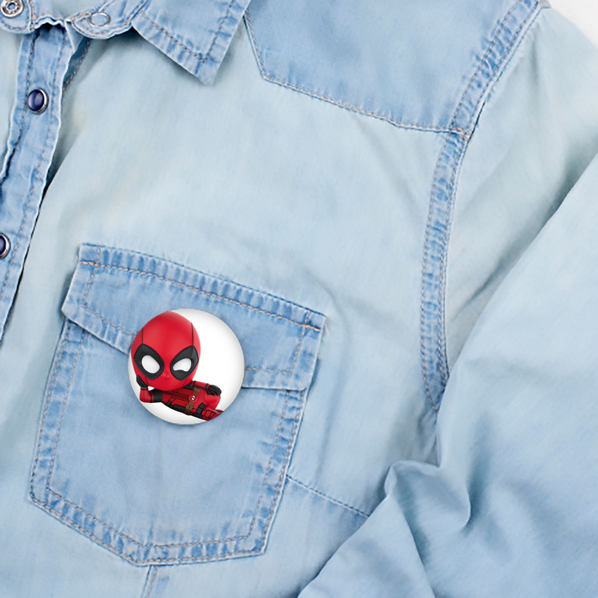 Deadpool デッドプール 6cm 缶バッジ 複数セット