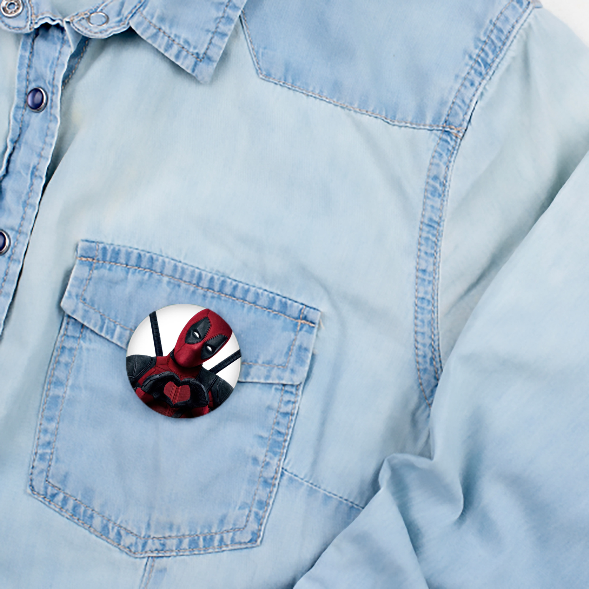 Deadpool デッドプール 6cm 缶バッジ 複数セット