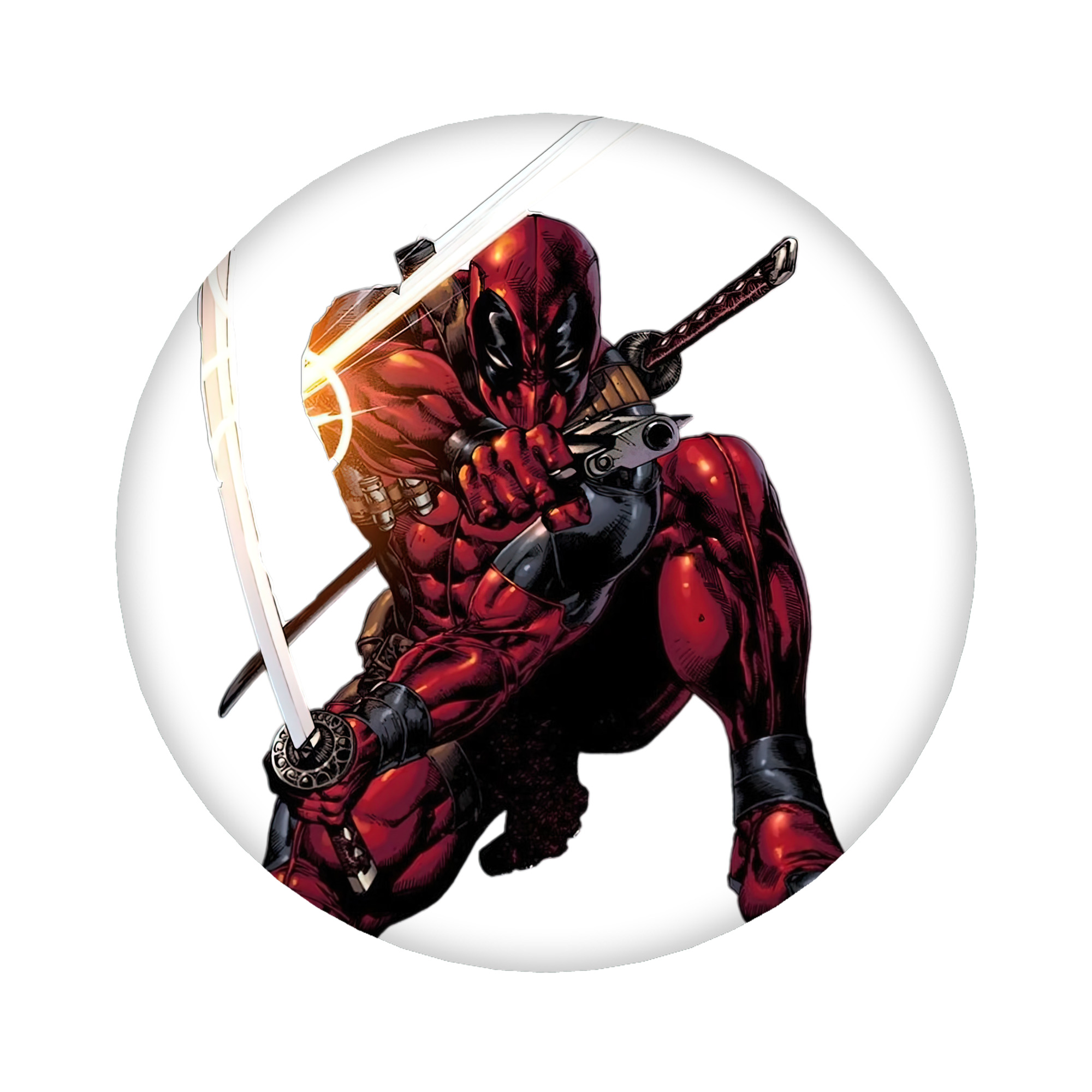 （画像用） Deadpool デッドプール 6cm 缶バッジ 複数セット
