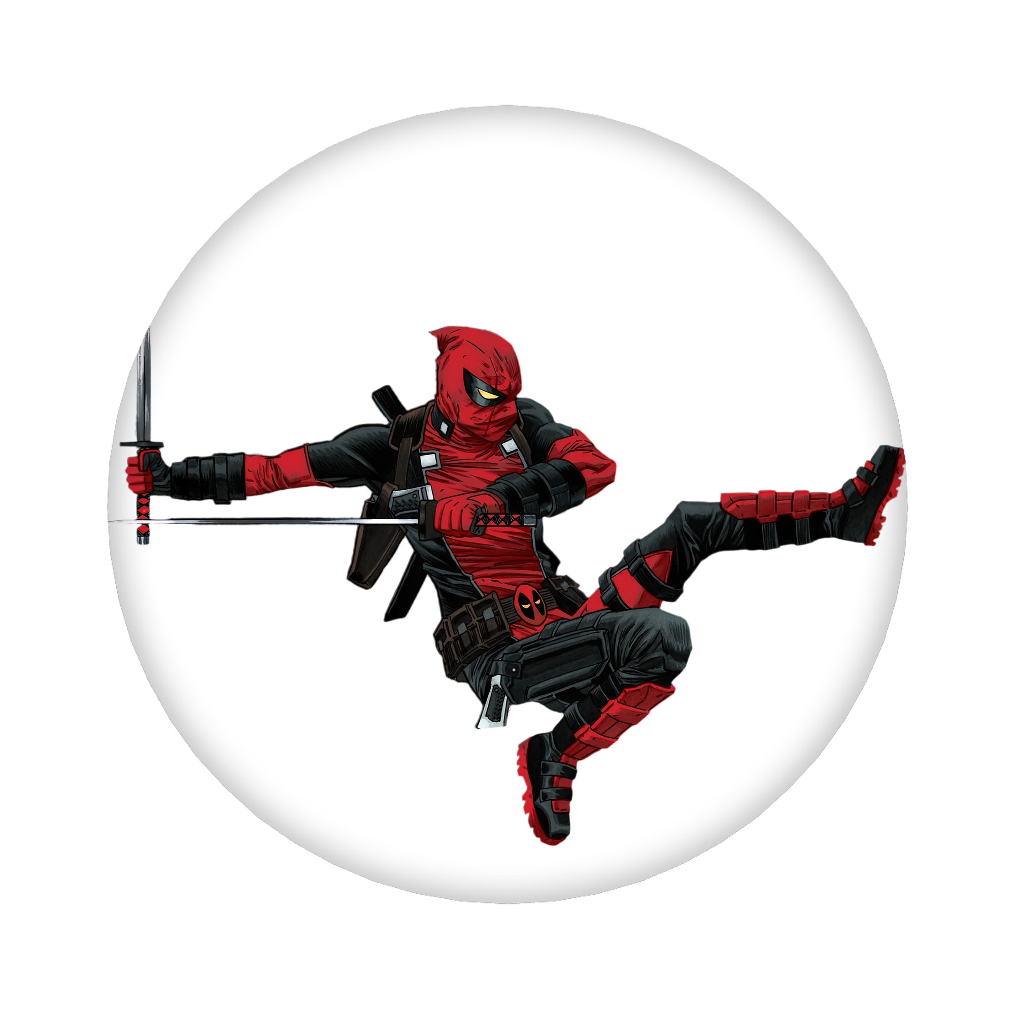 （画像用） Deadpool デッドプール 6cm 缶バッジ 複数セット