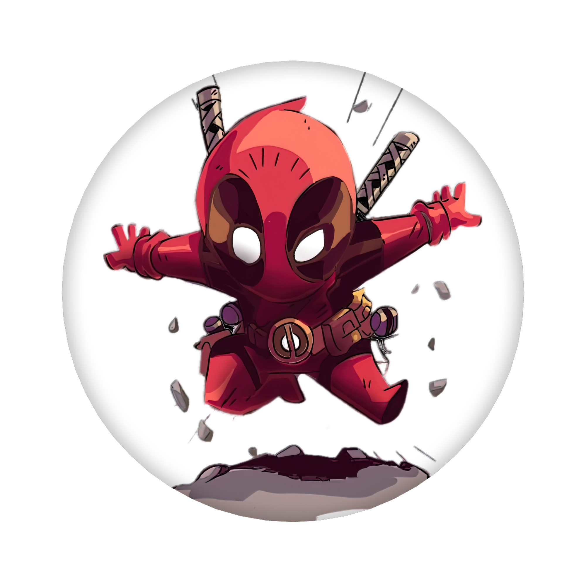（画像用） Deadpool デッドプール 6cm 缶バッジ 複数セット