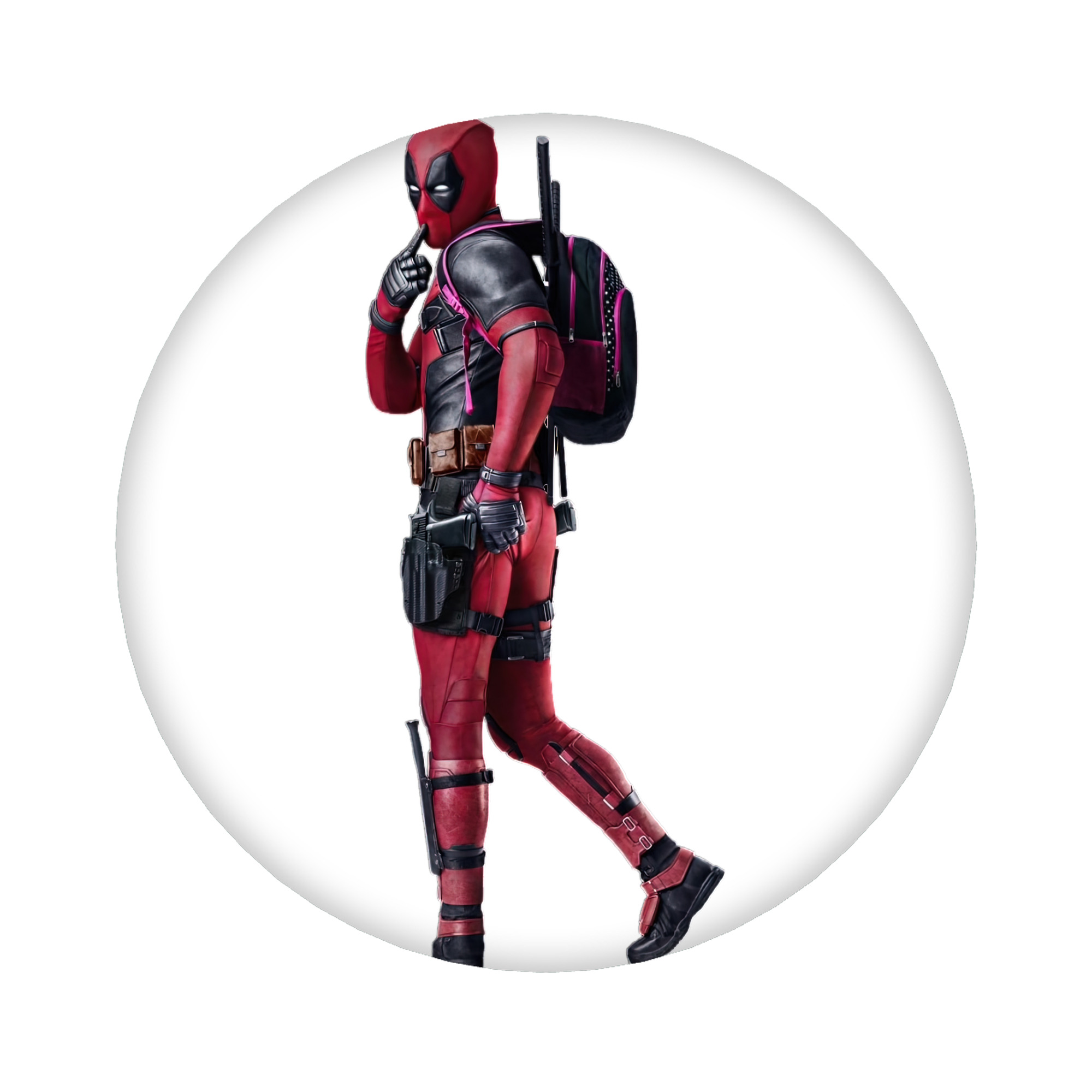 （画像用） Deadpool デッドプール 6cm 缶バッジ 複数セット