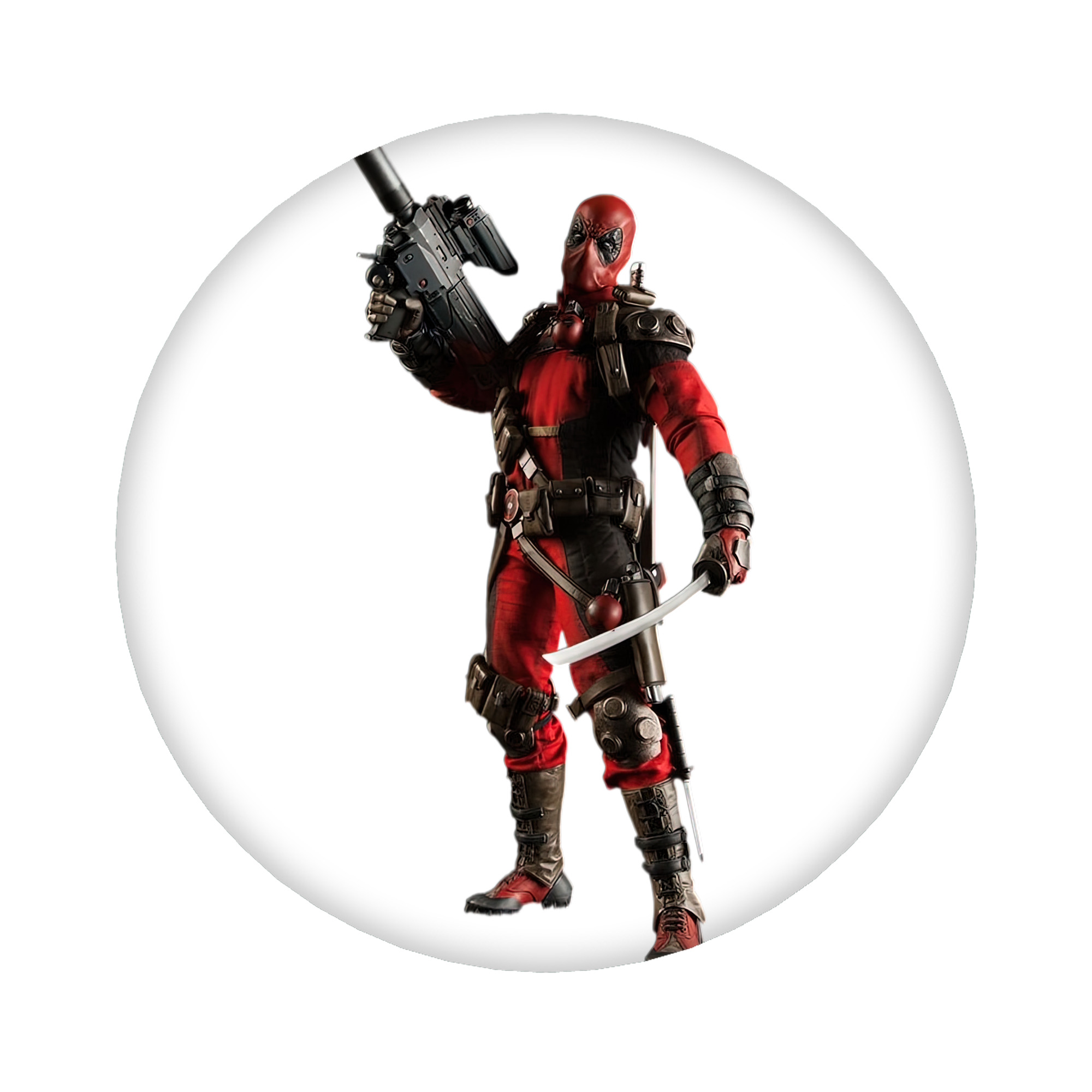 （画像用） Deadpool デッドプール 6cm 缶バッジ 複数セット