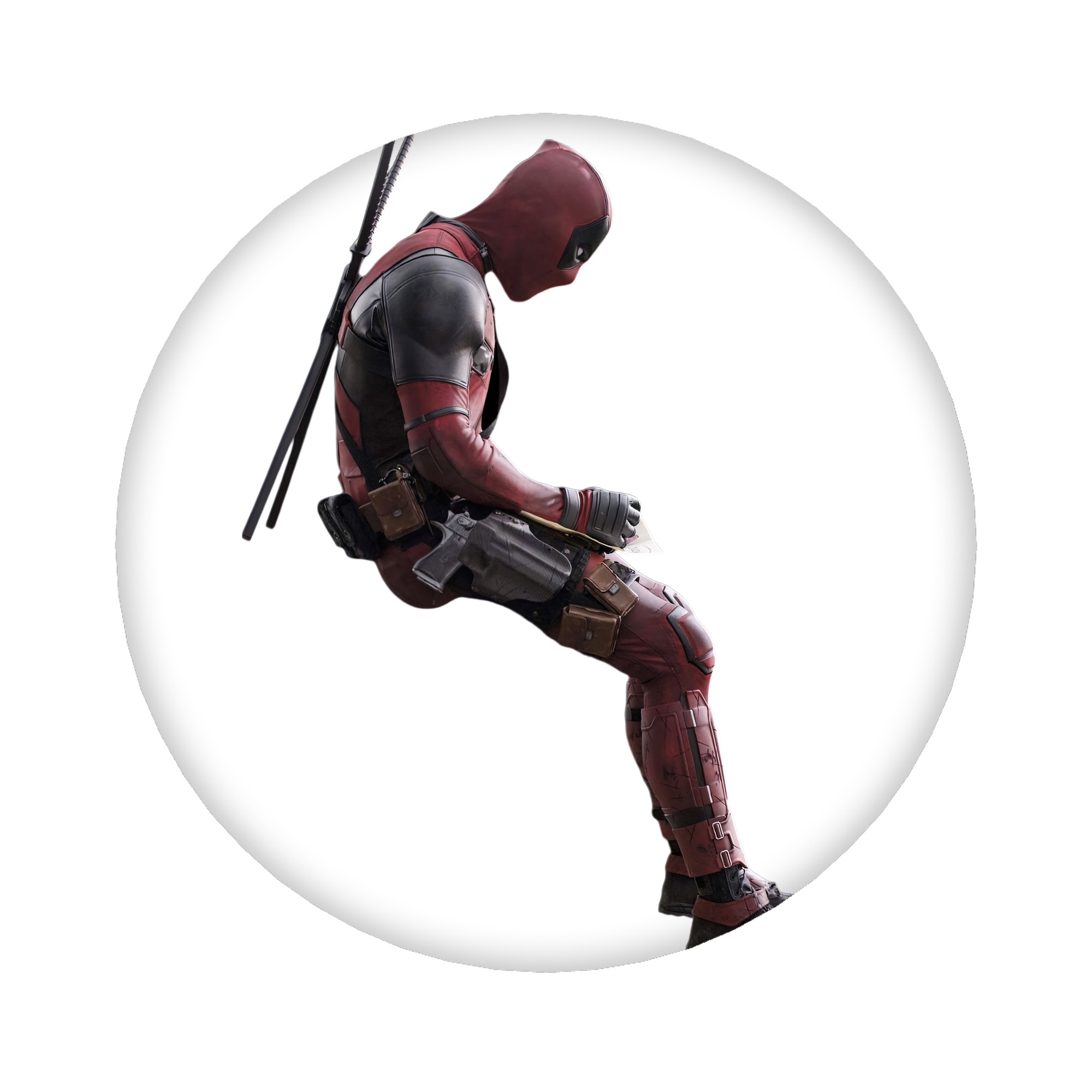 （画像用） Deadpool デッドプール 6cm 缶バッジ 複数セット