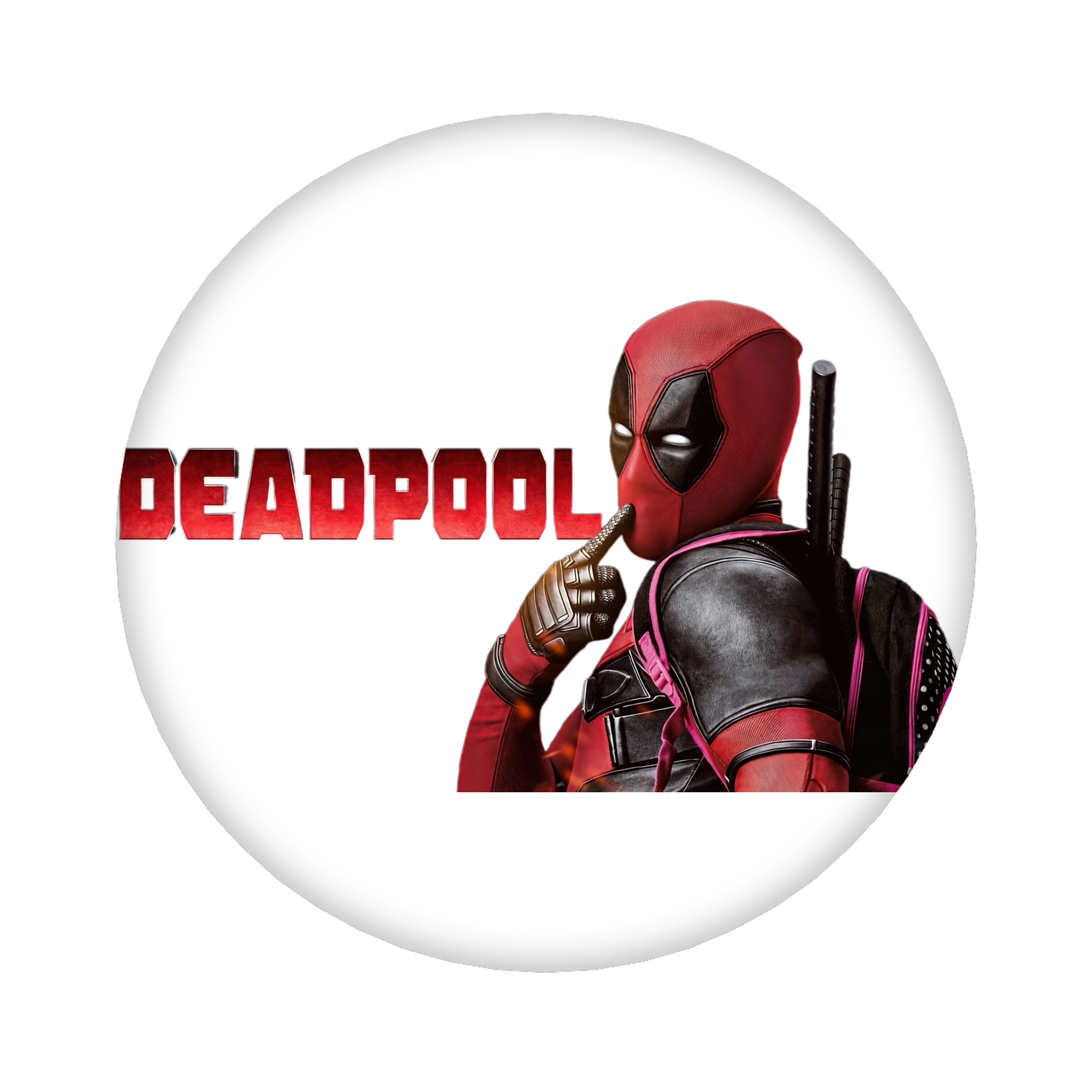 （画像用） Deadpool デッドプール 6cm 缶バッジ 複数セット