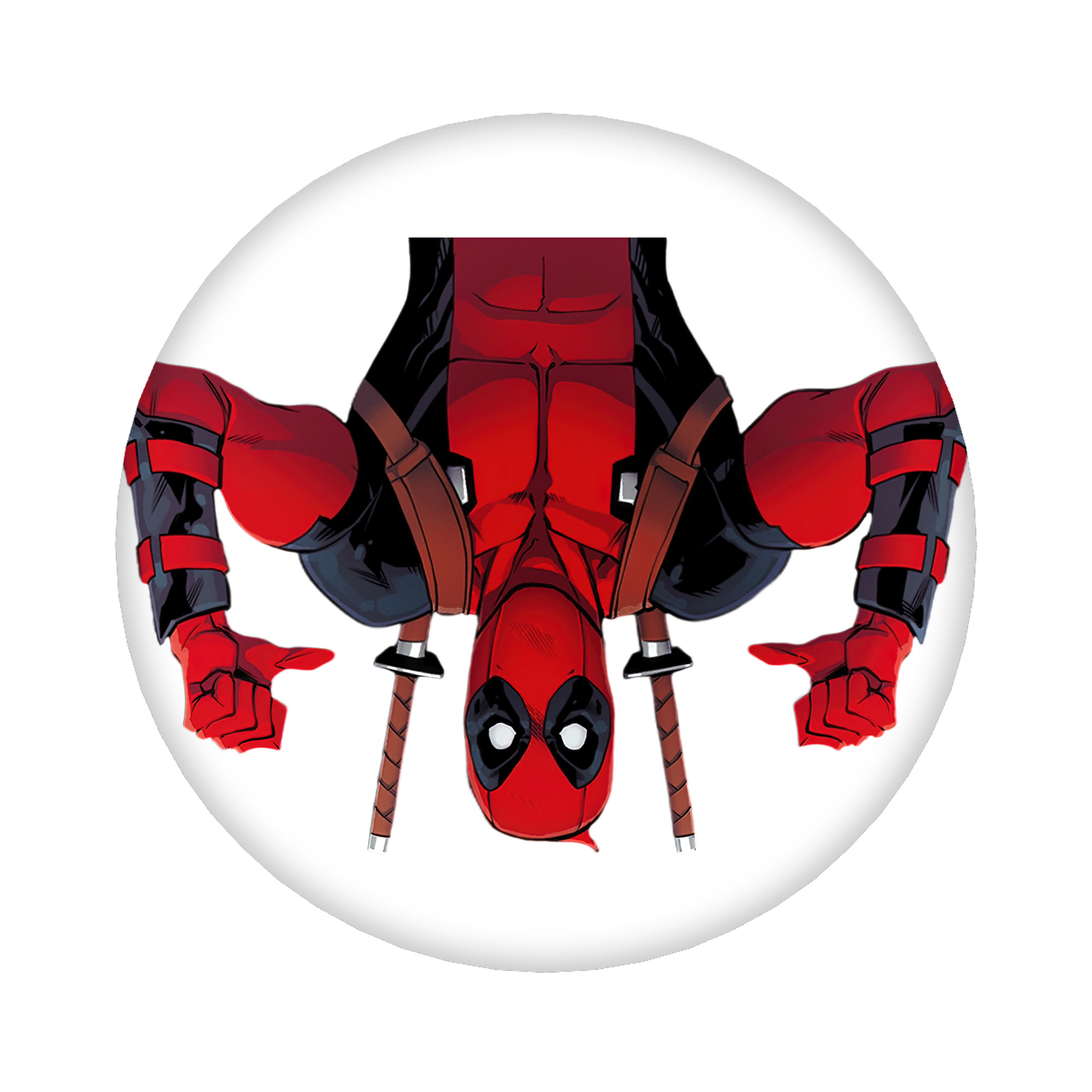（画像用） Deadpool デッドプール 6cm 缶バッジ 複数セット
