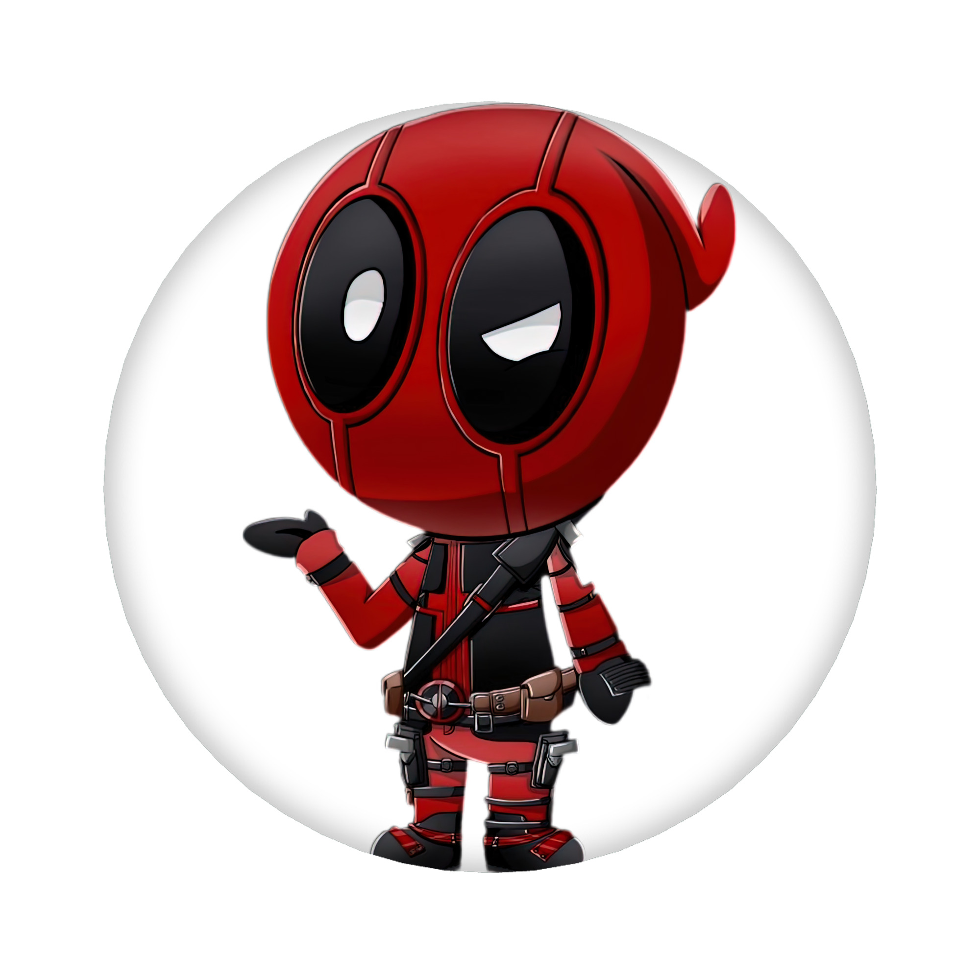 （画像用） Deadpool デッドプール 6cm 缶バッジ 複数セット
