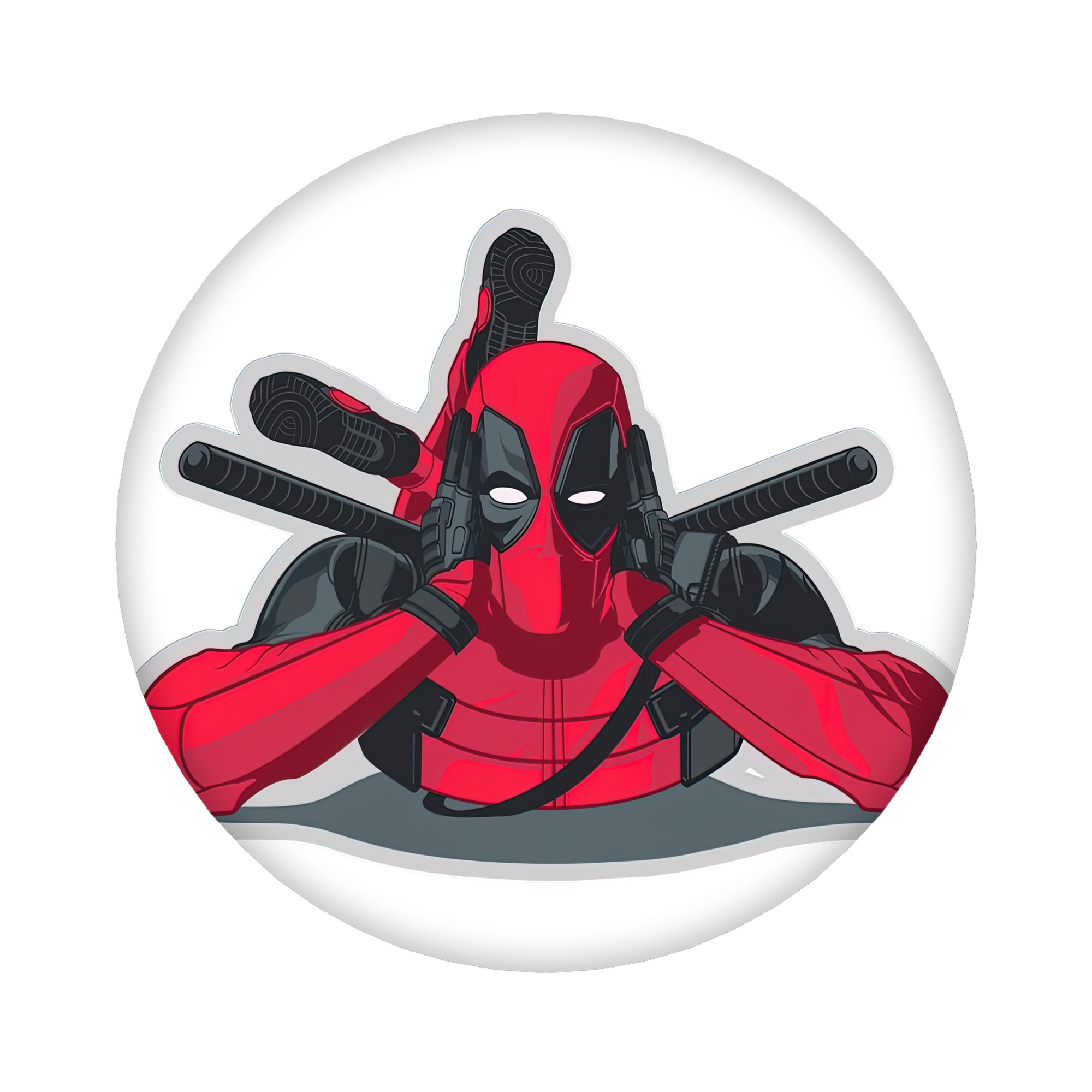 （画像用） Deadpool デッドプール 6cm 缶バッジ 複数セット