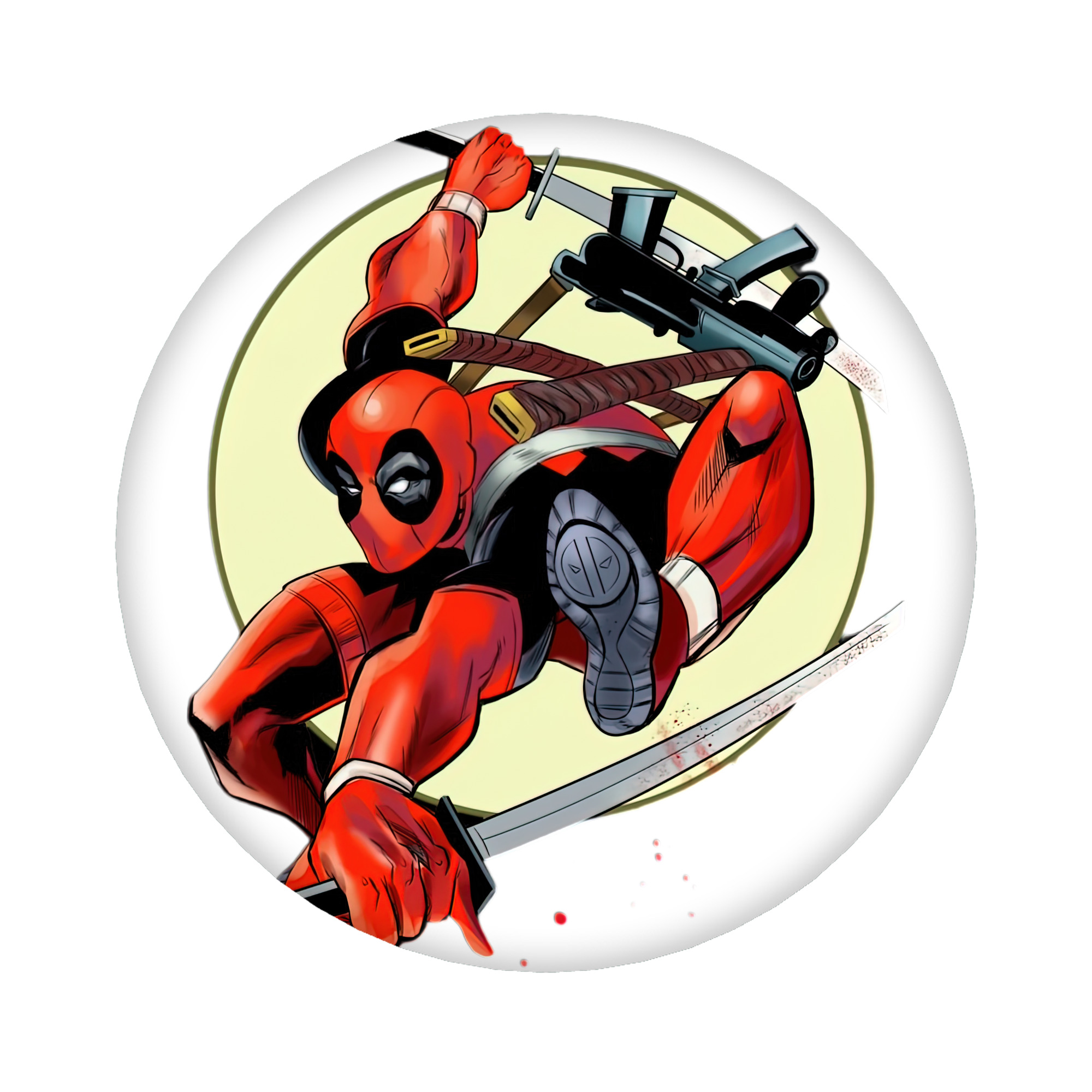 （画像用） Deadpool デッドプール 6cm 缶バッジ 複数セット