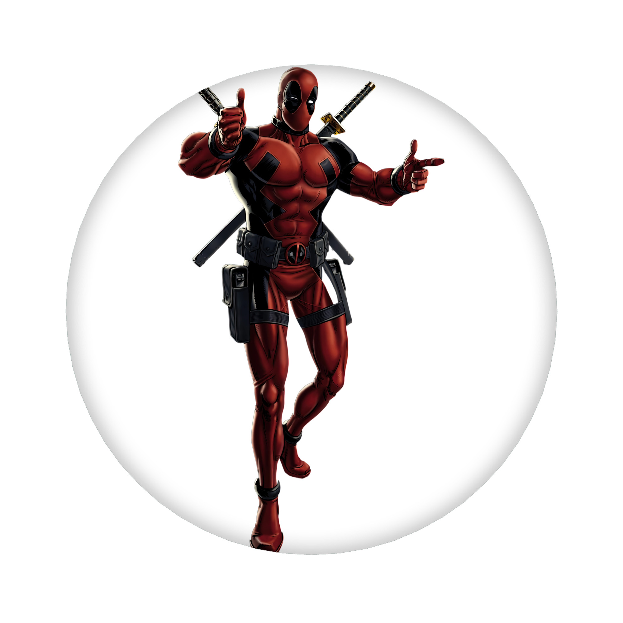 （画像用） Deadpool デッドプール 6cm 缶バッジ 複数セット