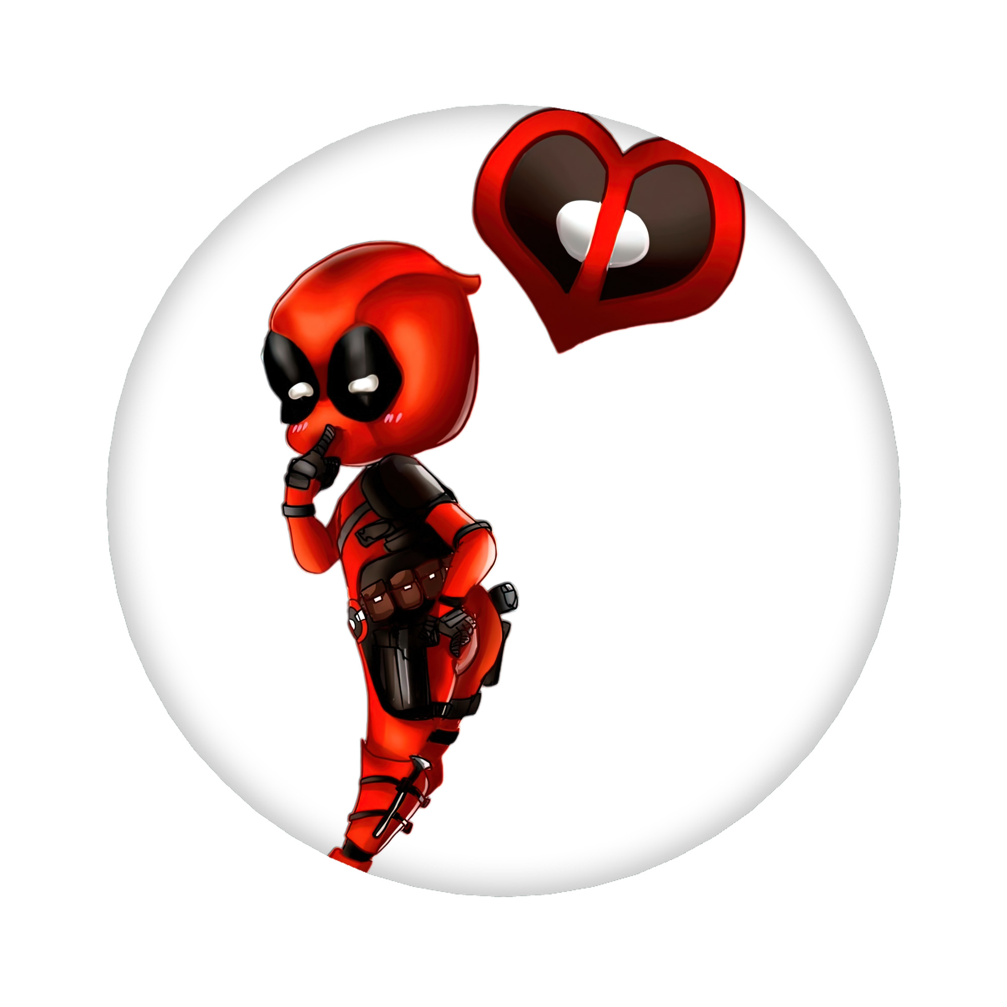 （画像用） Deadpool デッドプール 6cm 缶バッジ 複数セット