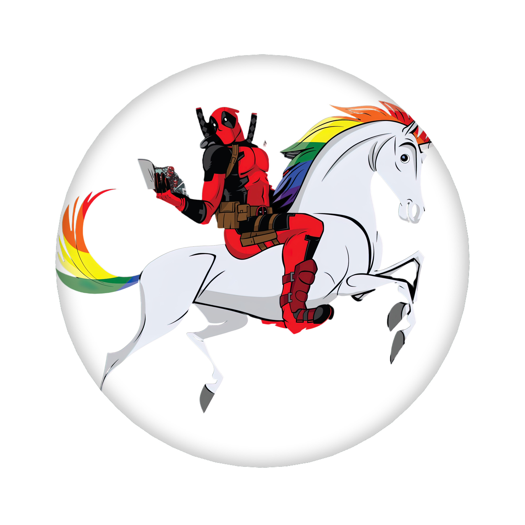 （画像用） Deadpool デッドプール 6cm 缶バッジ 複数セット