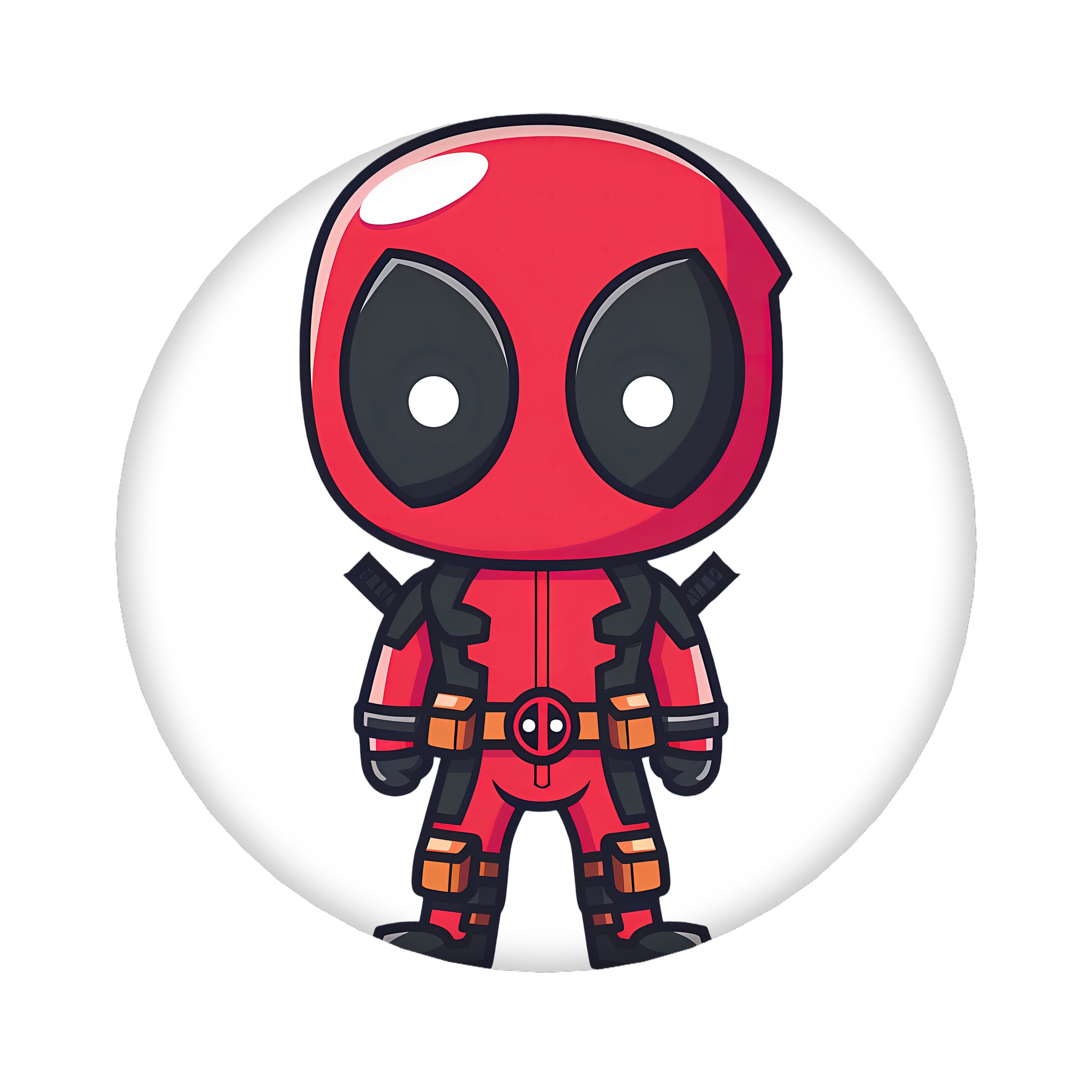 （画像用） Deadpool デッドプール 6cm 缶バッジ 複数セット