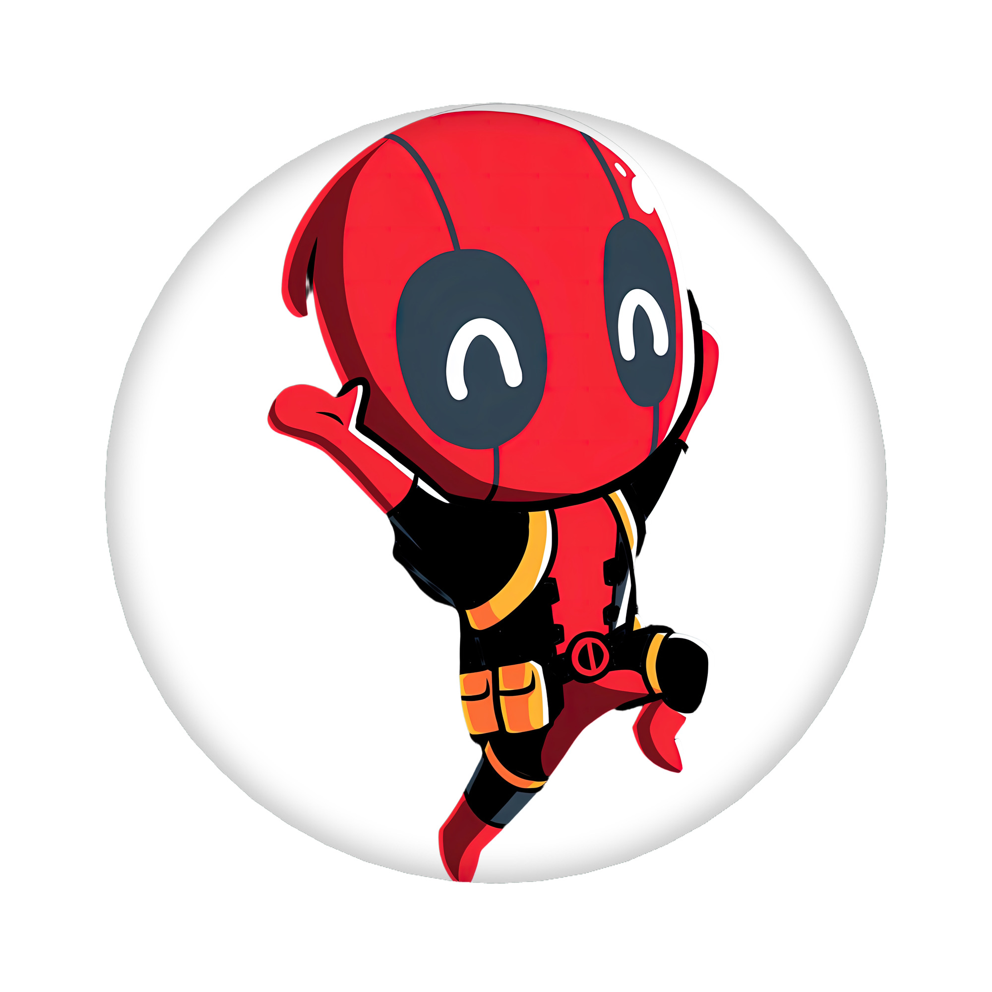 （画像用） Deadpool デッドプール 6cm 缶バッジ 複数セット