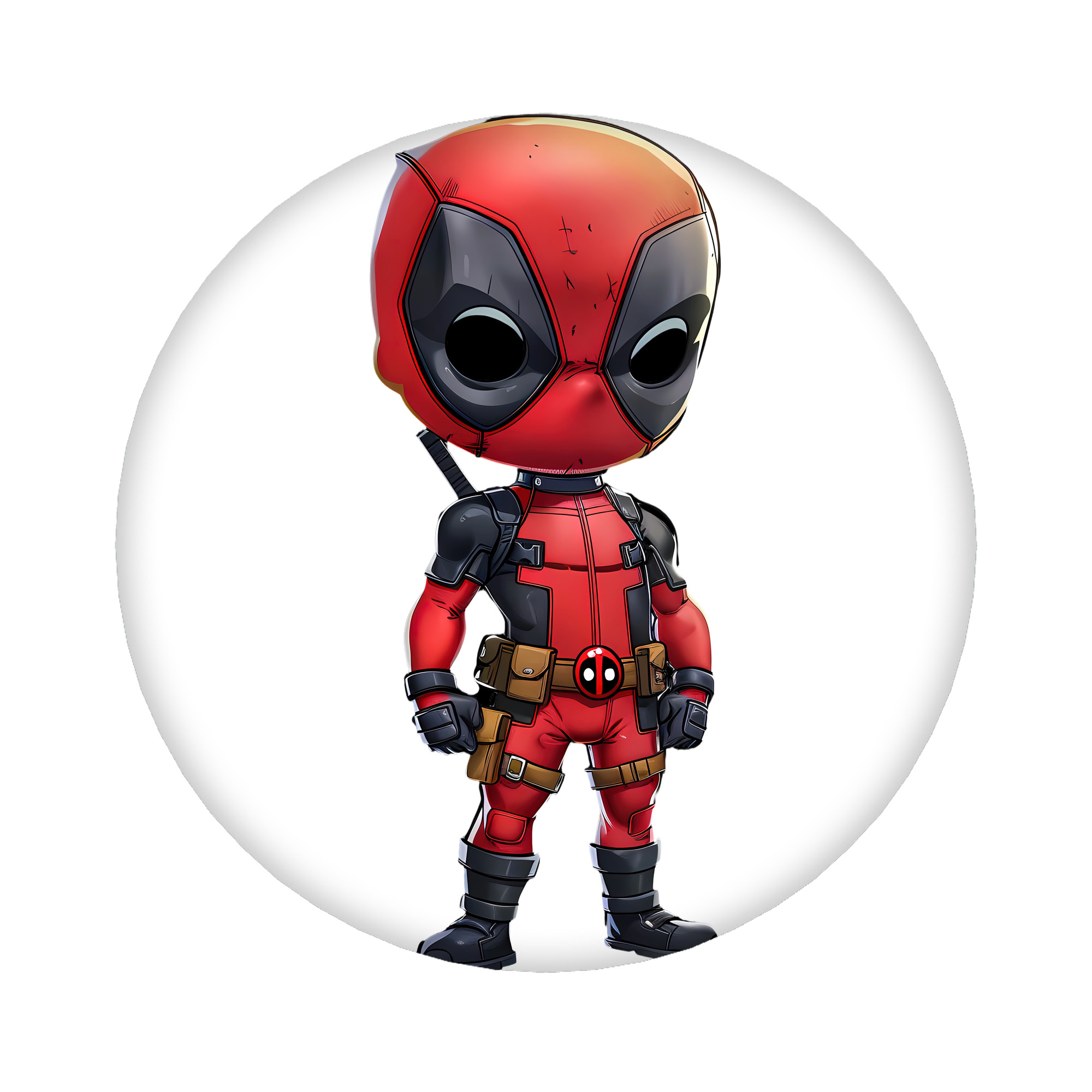 （画像用） Deadpool デッドプール 6cm 缶バッジ 複数セット