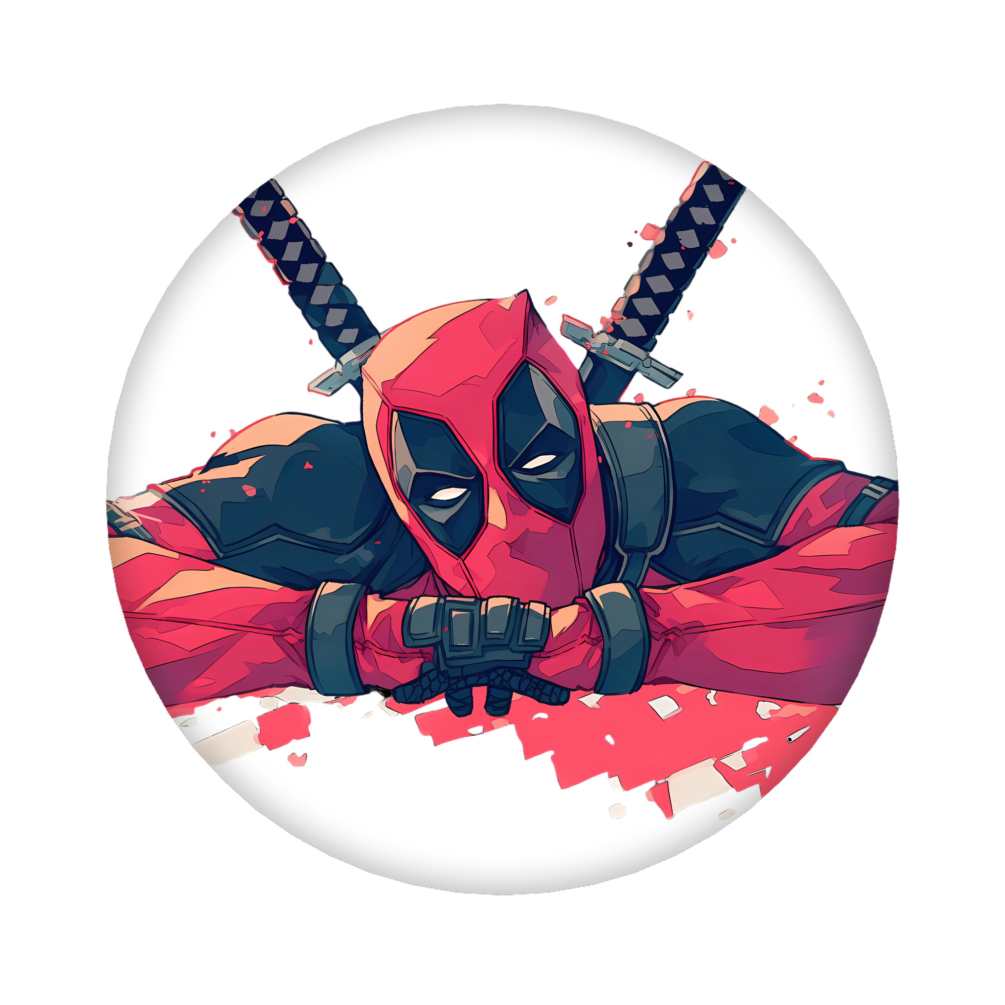 （画像用） Deadpool デッドプール 6cm 缶バッジ 複数セット