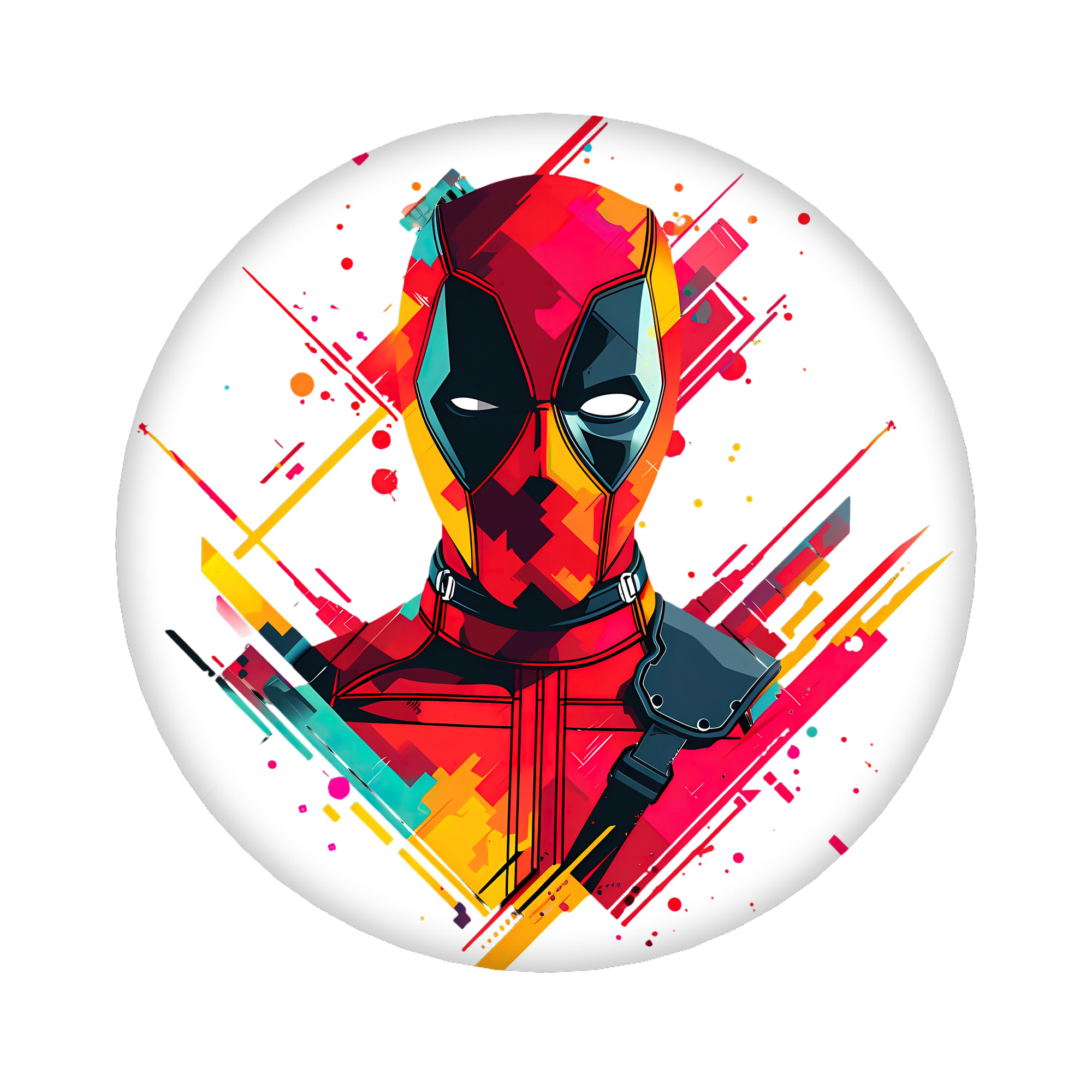 （画像用） Deadpool デッドプール 6cm 缶バッジ 複数セット