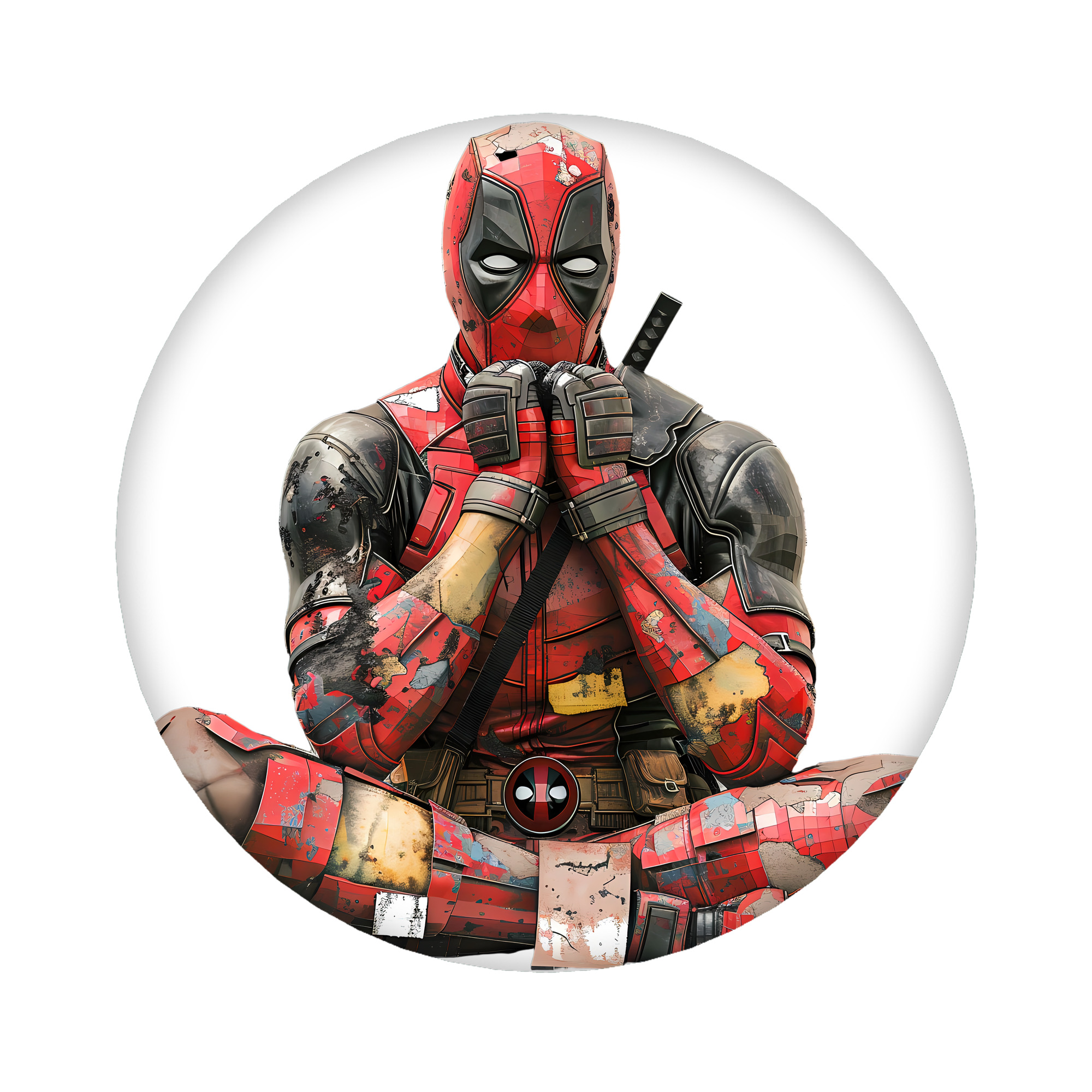 （画像用） Deadpool デッドプール 6cm 缶バッジ 複数セット