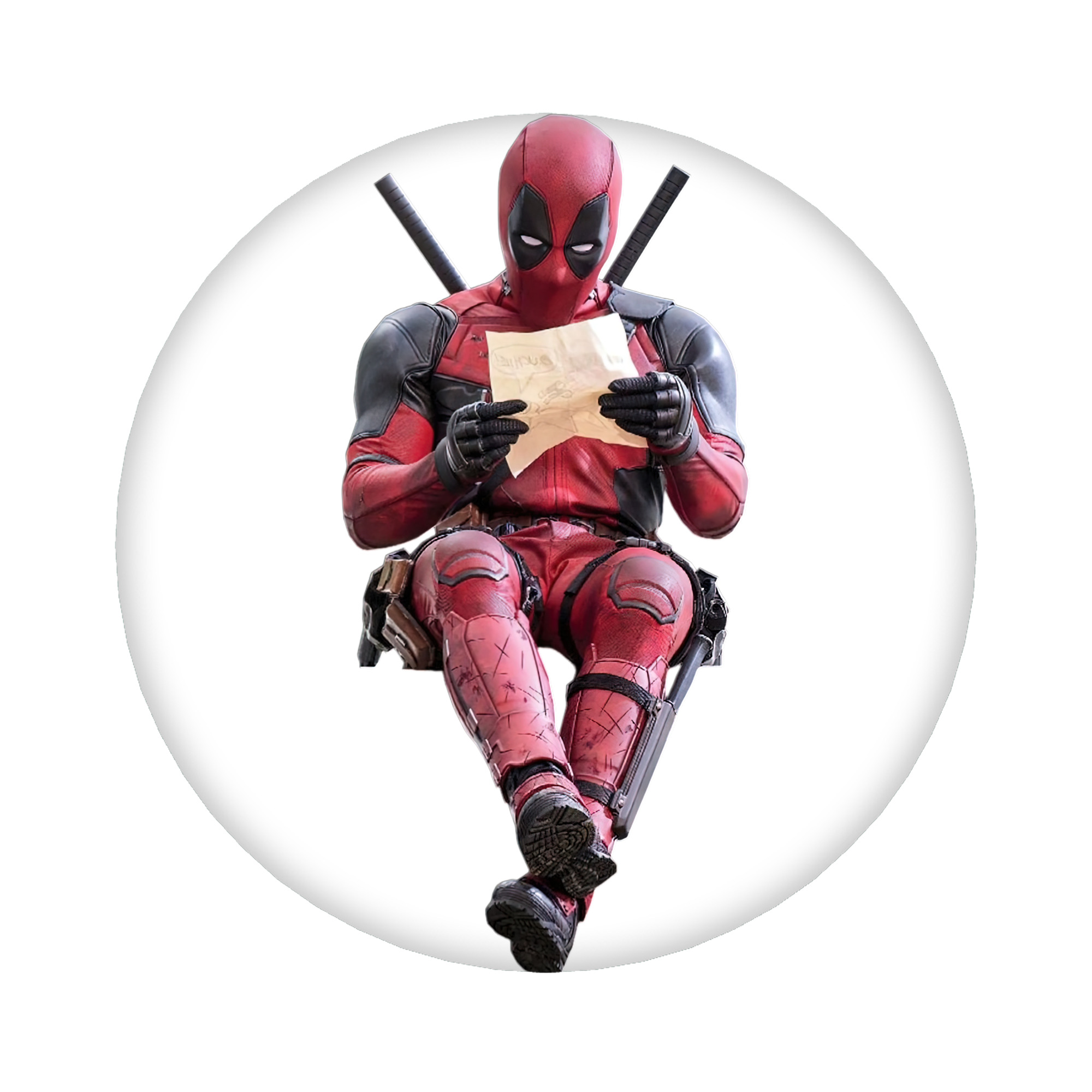 （画像用） Deadpool デッドプール 6cm 缶バッジ 複数セット