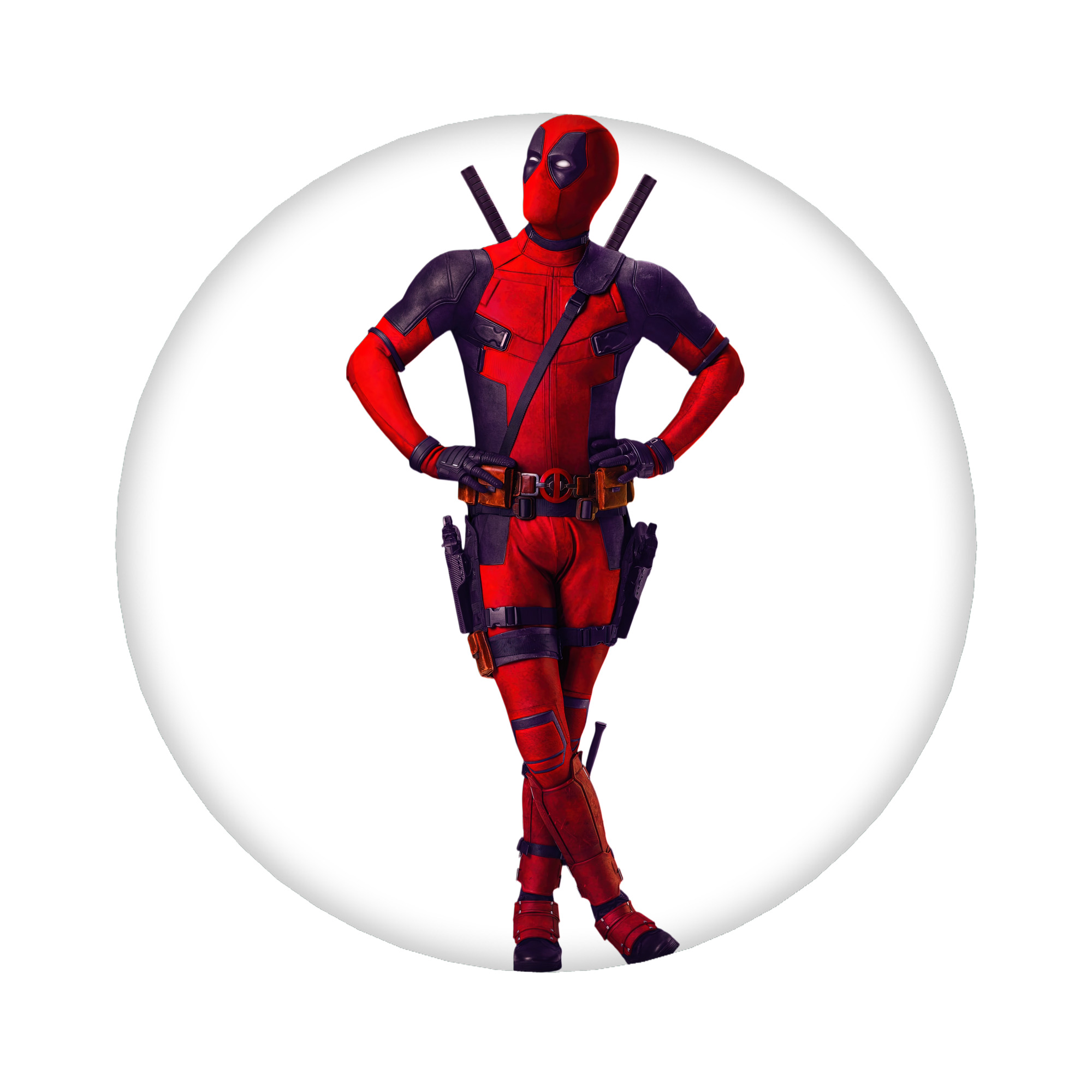 （画像用） Deadpool デッドプール 6cm 缶バッジ 複数セット