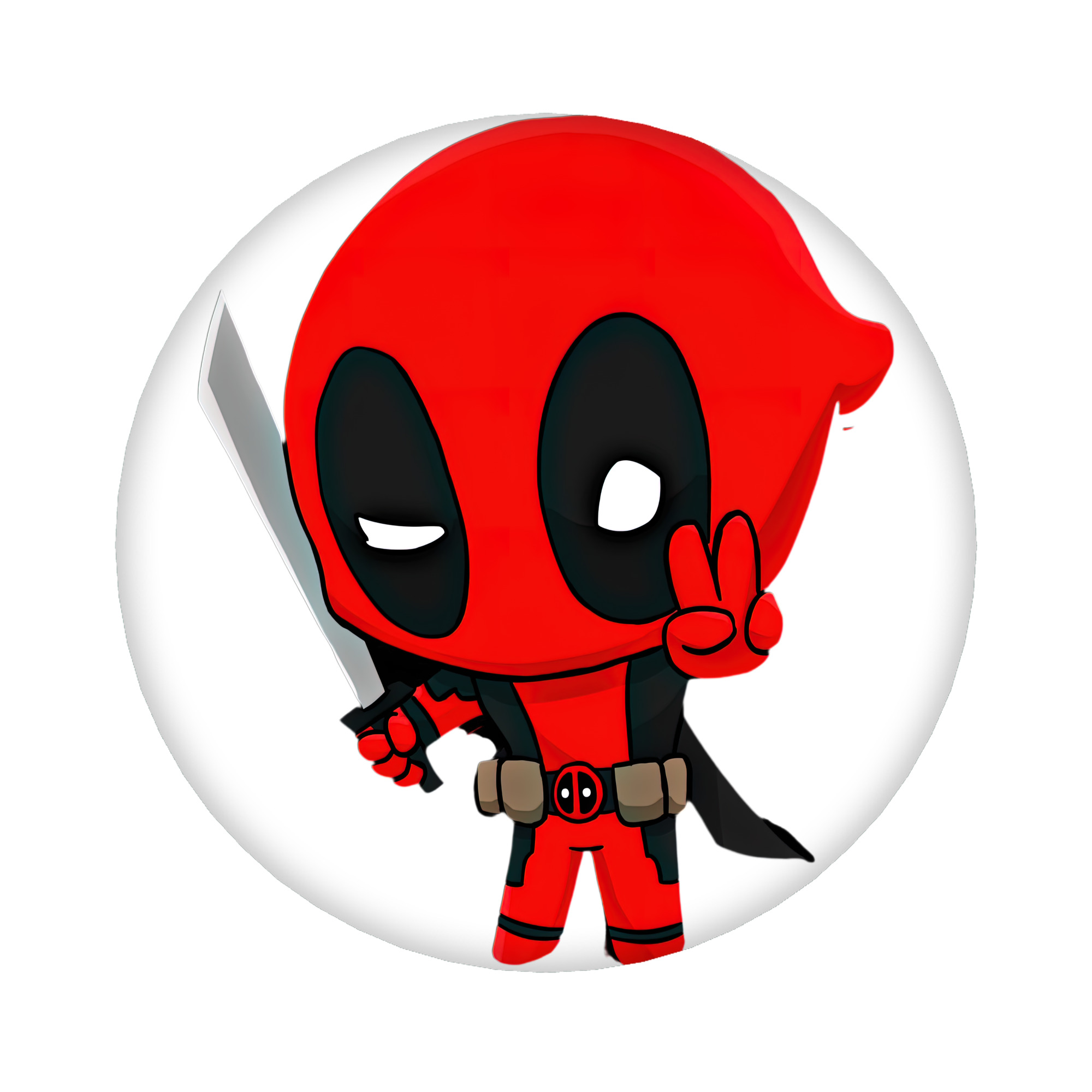 （画像用） Deadpool デッドプール 6cm 缶バッジ 複数セット