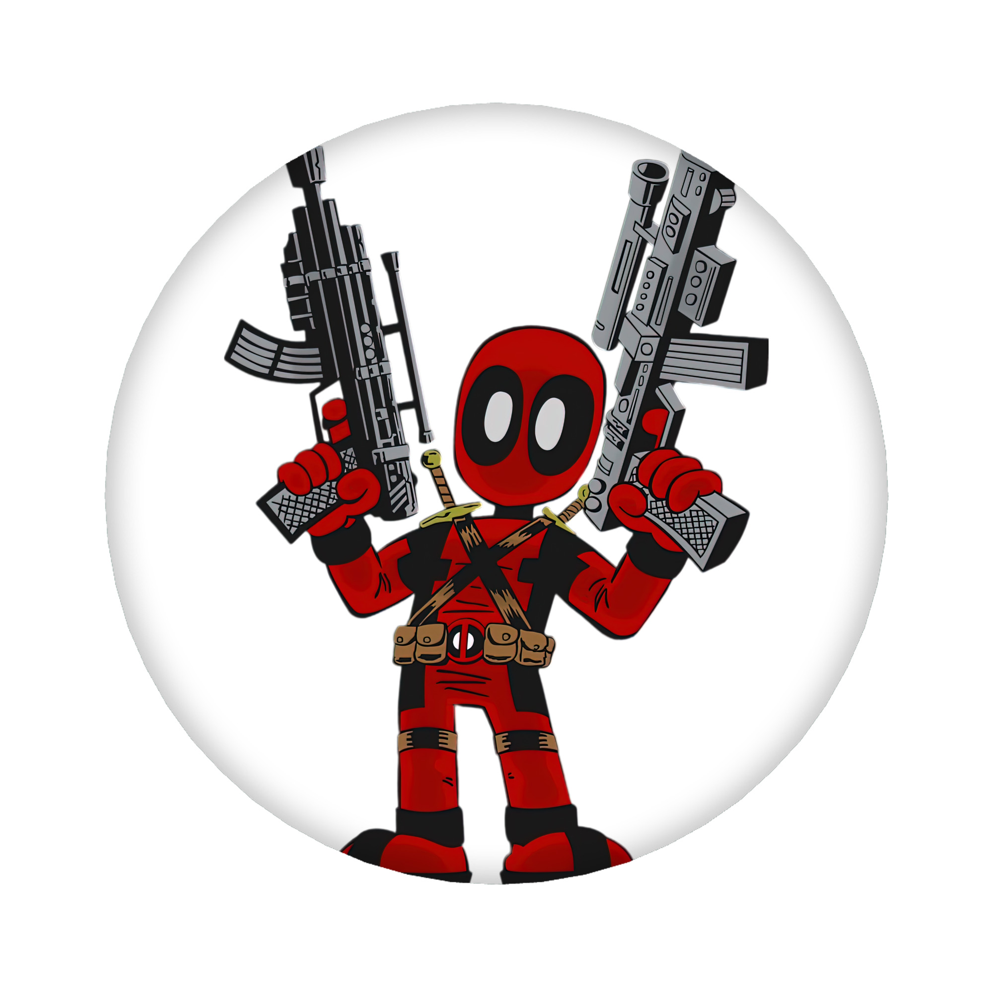 （画像用） Deadpool デッドプール 6cm 缶バッジ 複数セット
