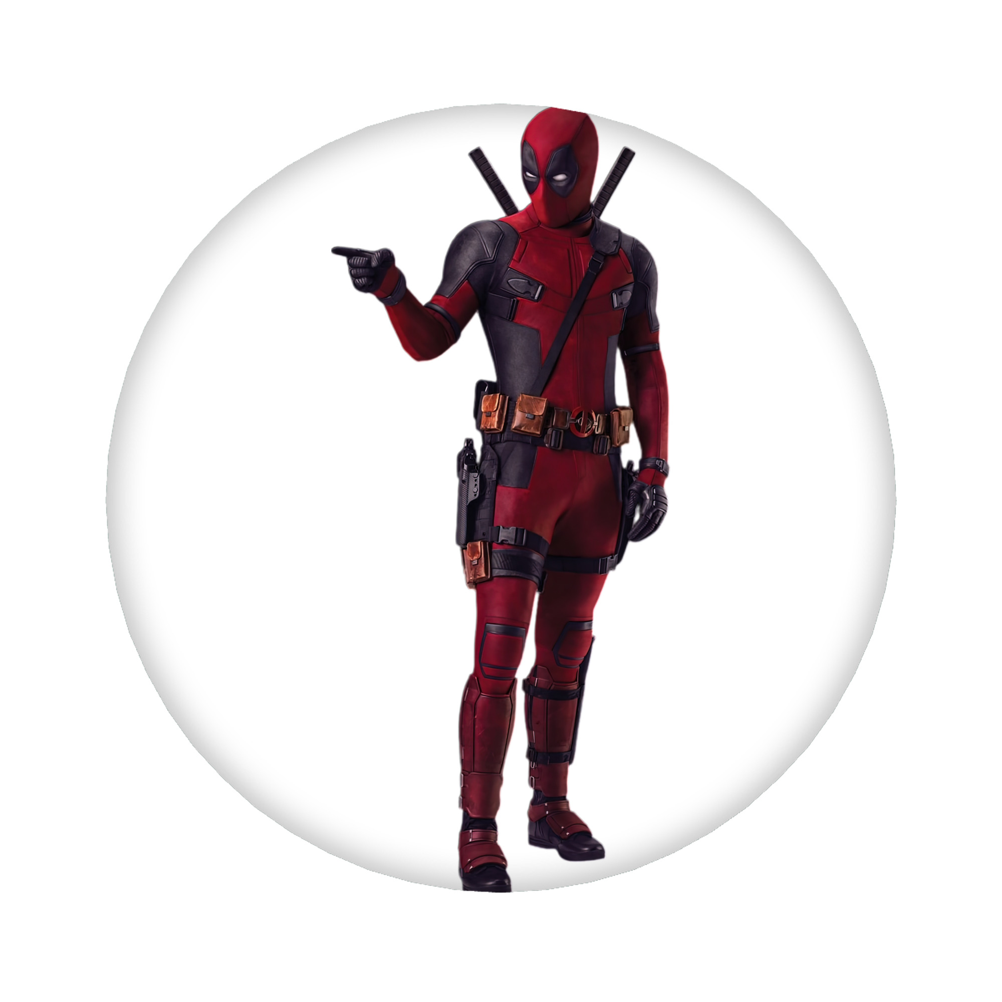 （画像用） Deadpool デッドプール 6cm 缶バッジ 複数セット