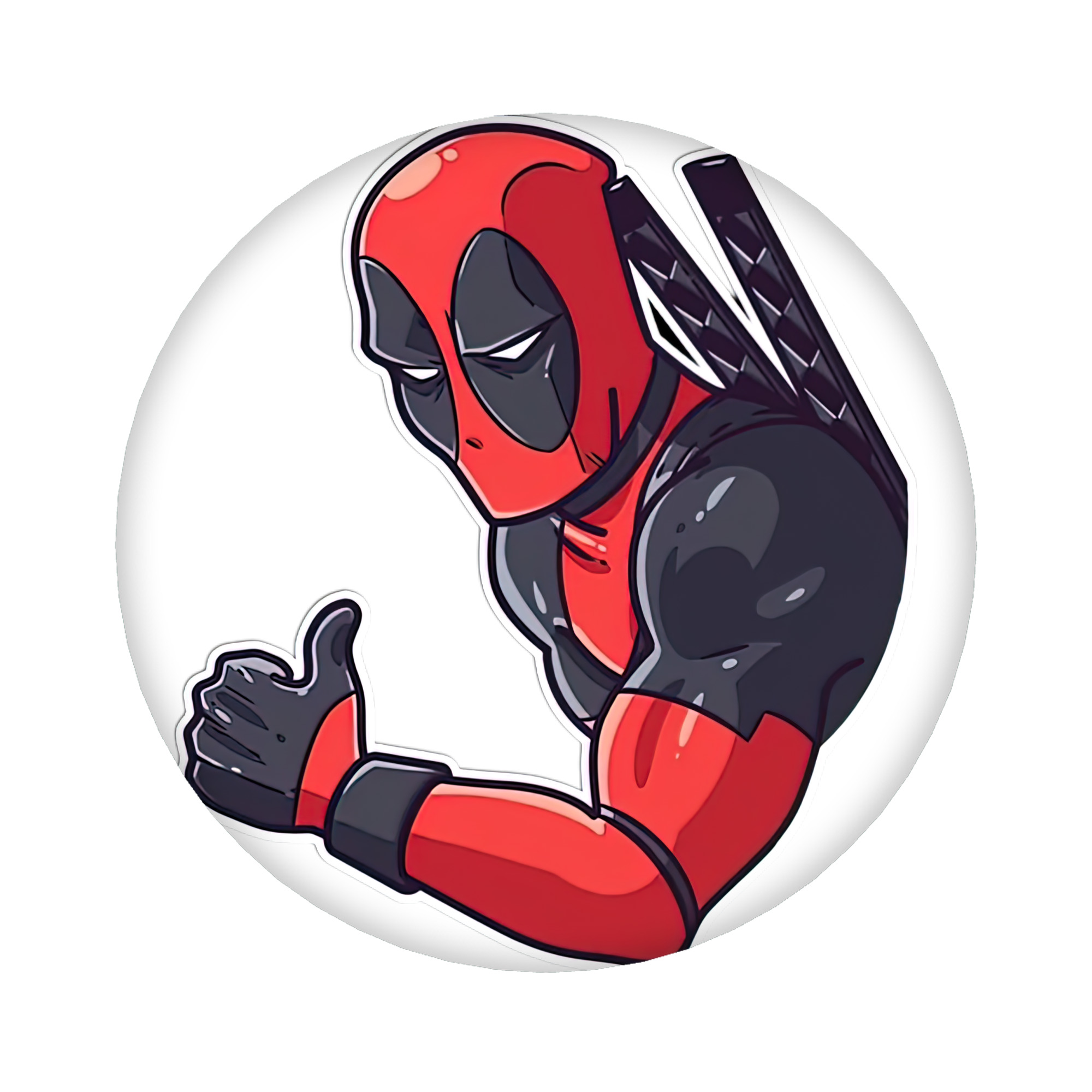 （画像用） Deadpool デッドプール 6cm 缶バッジ 複数セット