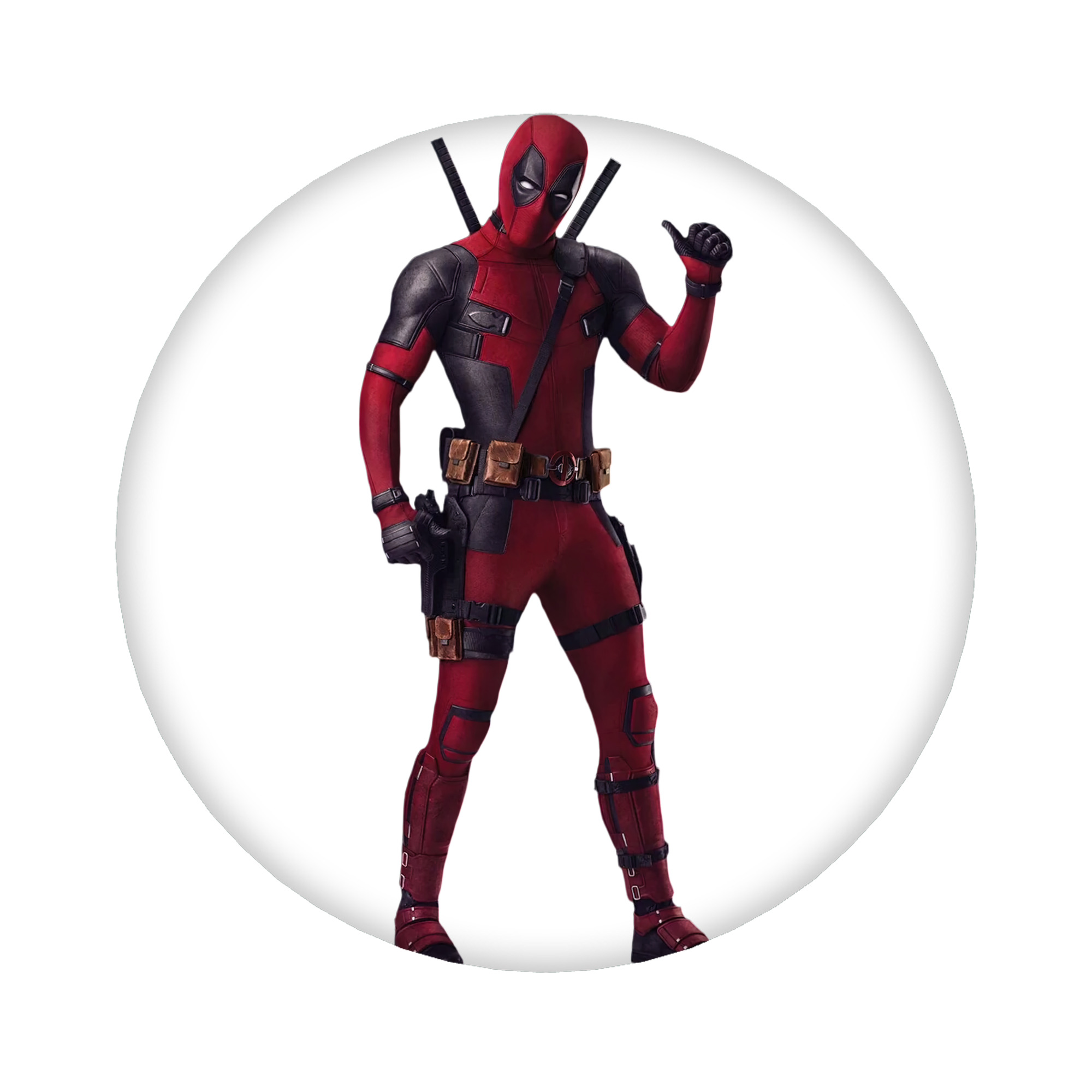 （画像用） Deadpool デッドプール 6cm 缶バッジ 複数セット