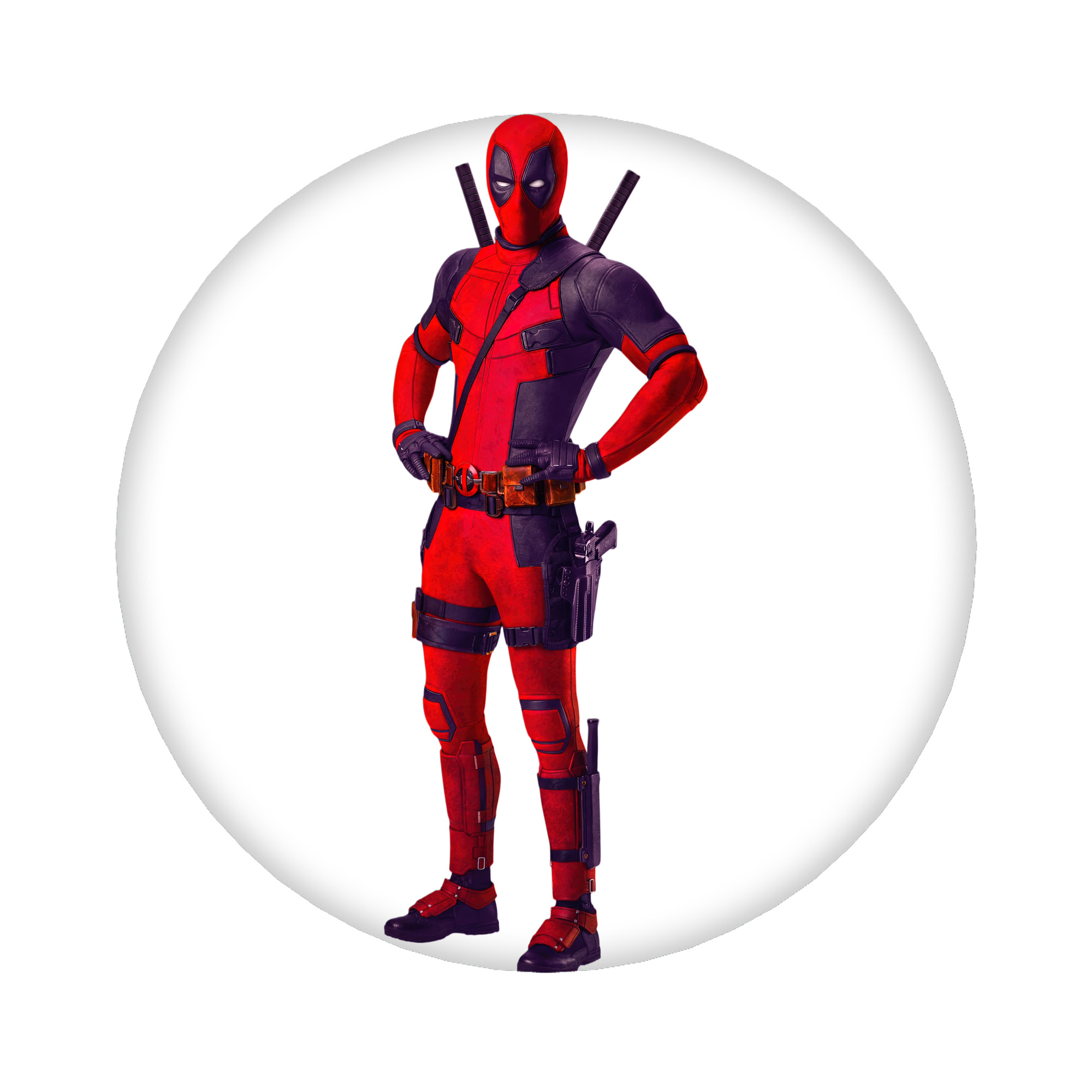 （画像用） Deadpool デッドプール 6cm 缶バッジ 複数セット