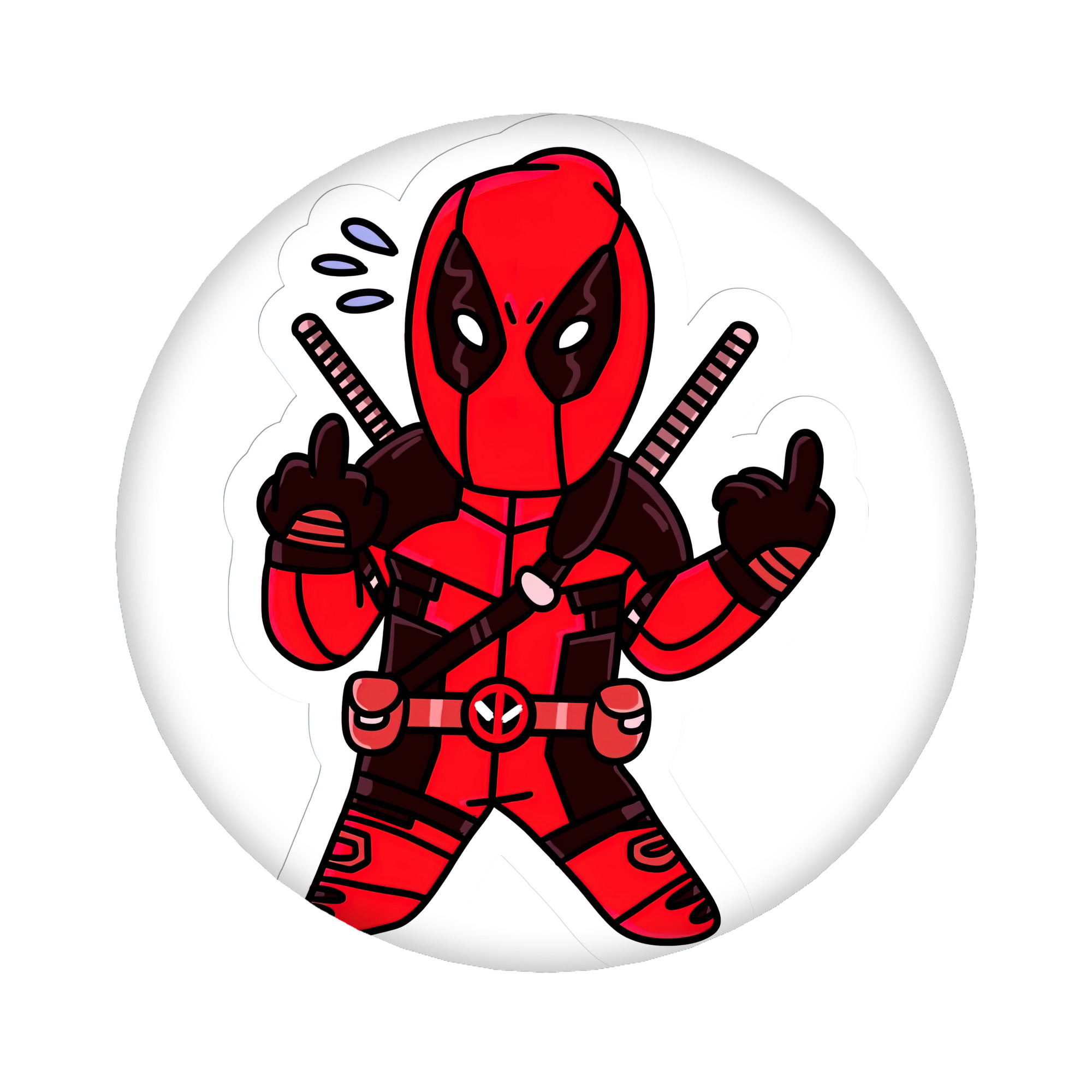 （画像用） Deadpool デッドプール 6cm 缶バッジ 複数セット