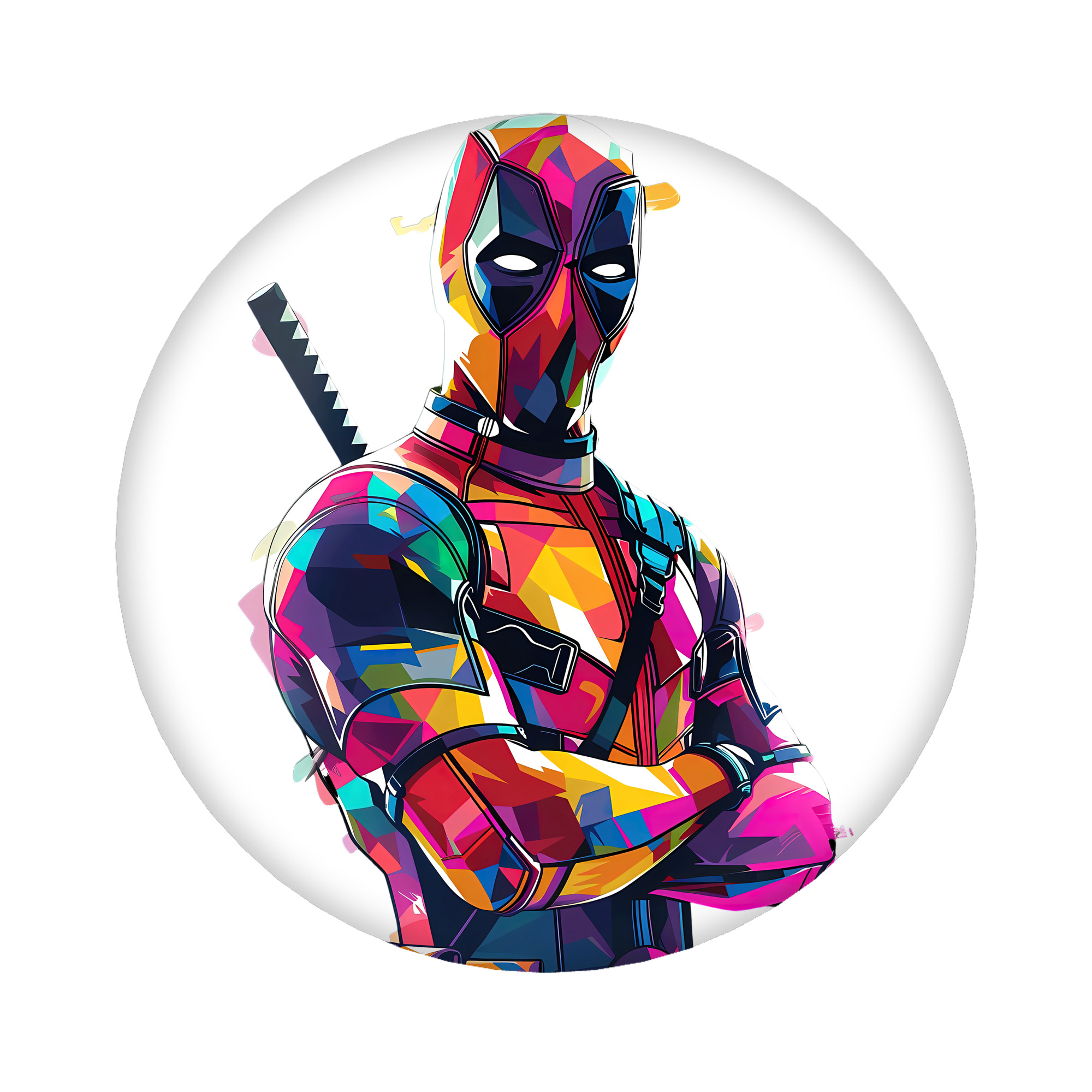 （画像用） Deadpool デッドプール 6cm 缶バッジ 複数セット