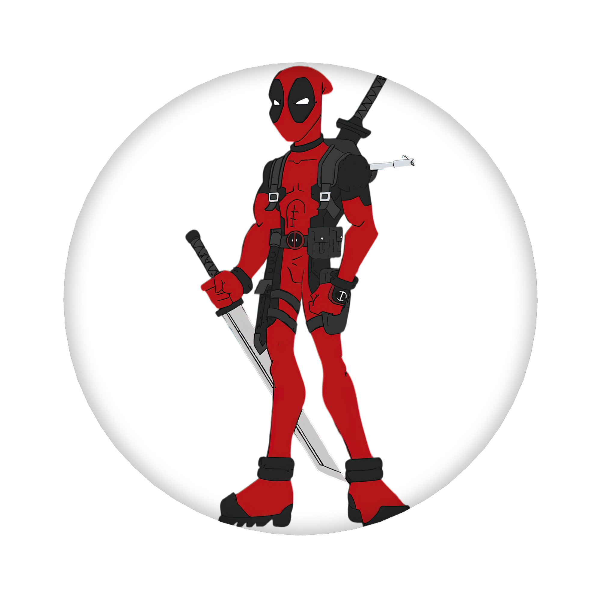 （画像用） Deadpool デッドプール 6cm 缶バッジ 複数セット