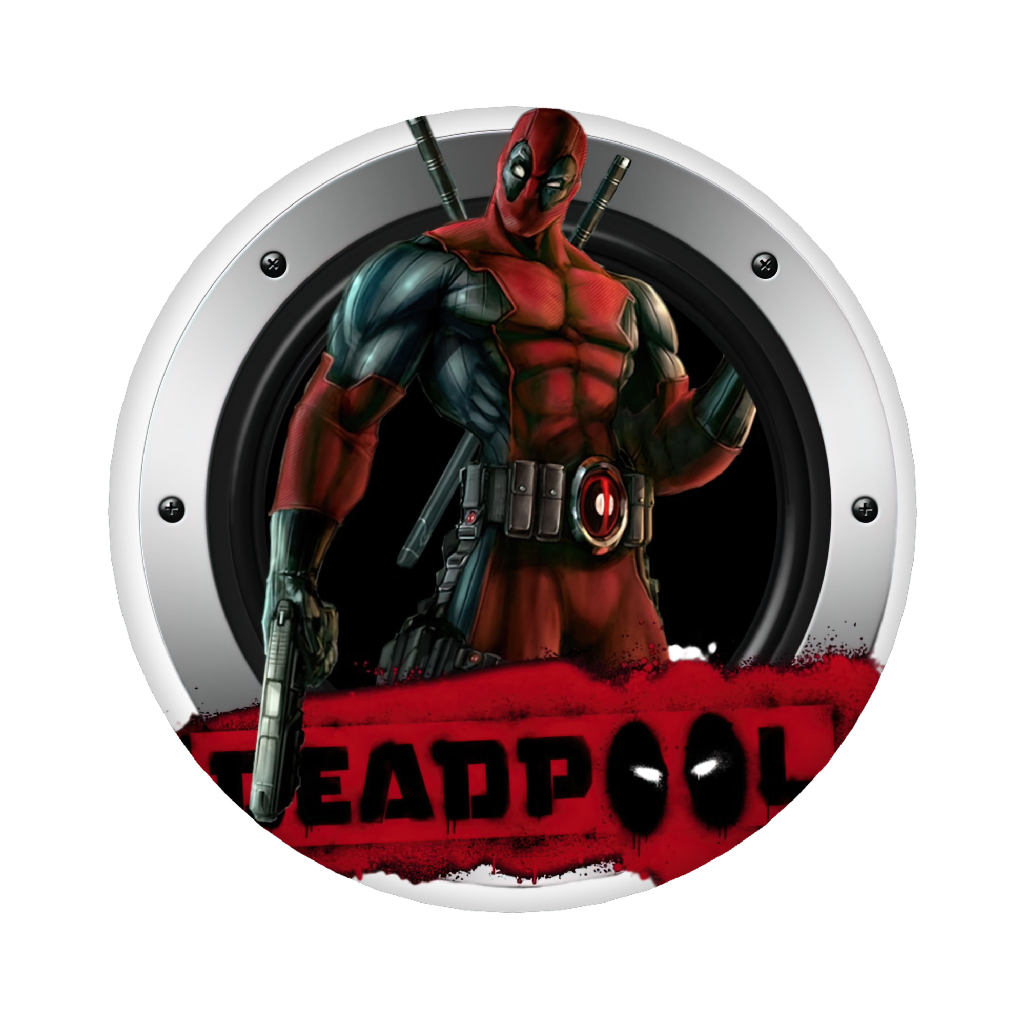 （画像用） Deadpool デッドプール 6cm 缶バッジ 複数セット
