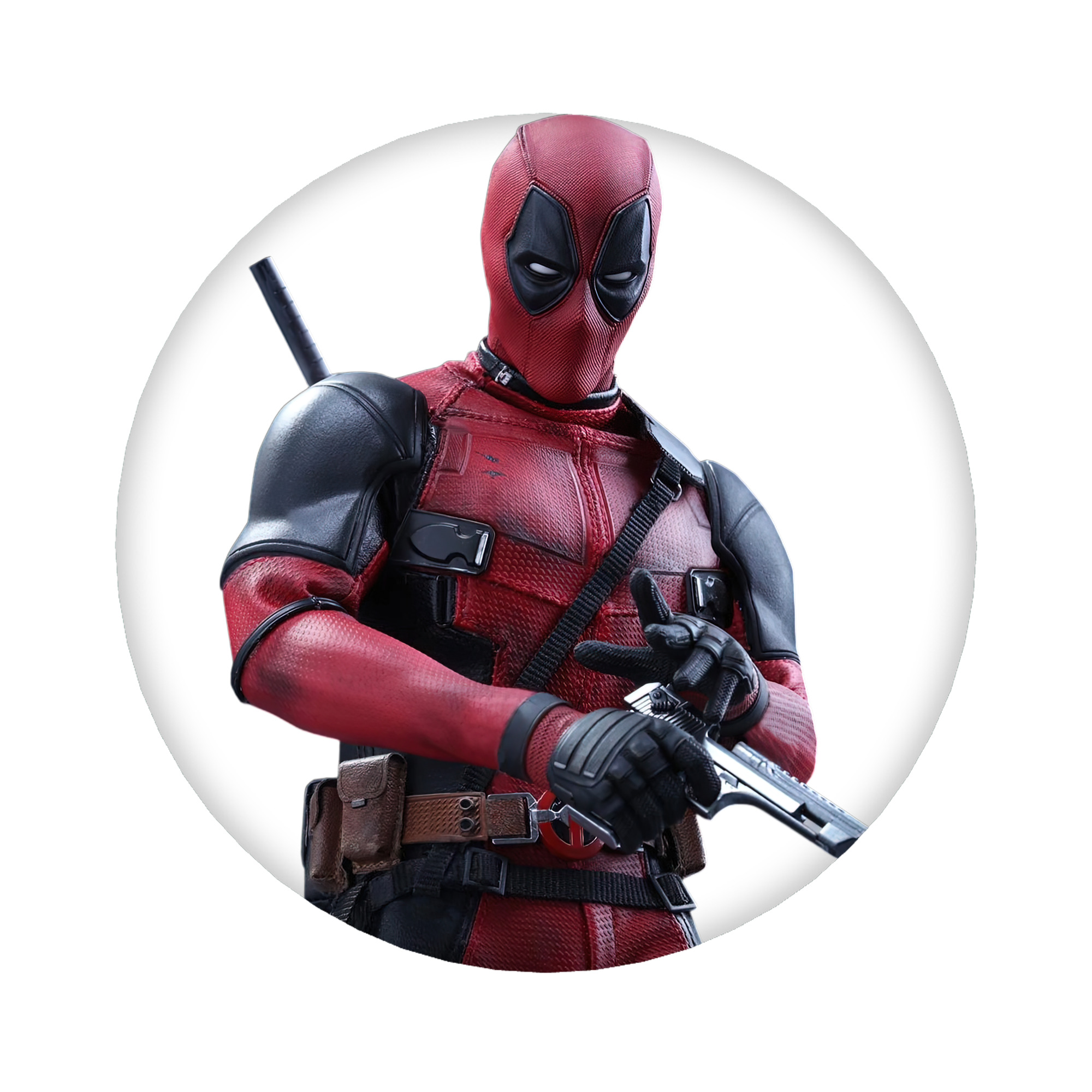 （画像用） Deadpool デッドプール 6cm 缶バッジ 複数セット