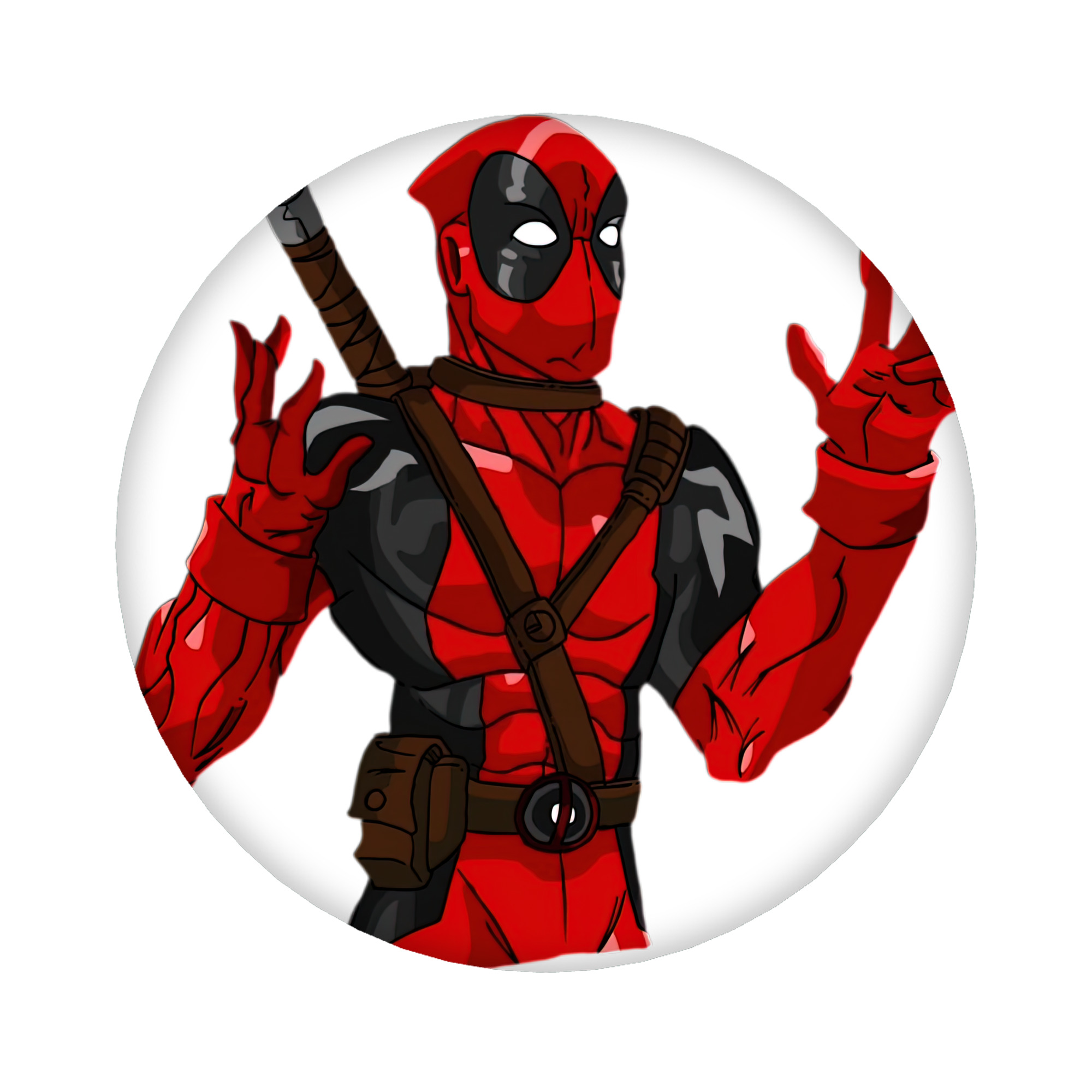 （画像用） Deadpool デッドプール 6cm 缶バッジ 複数セット