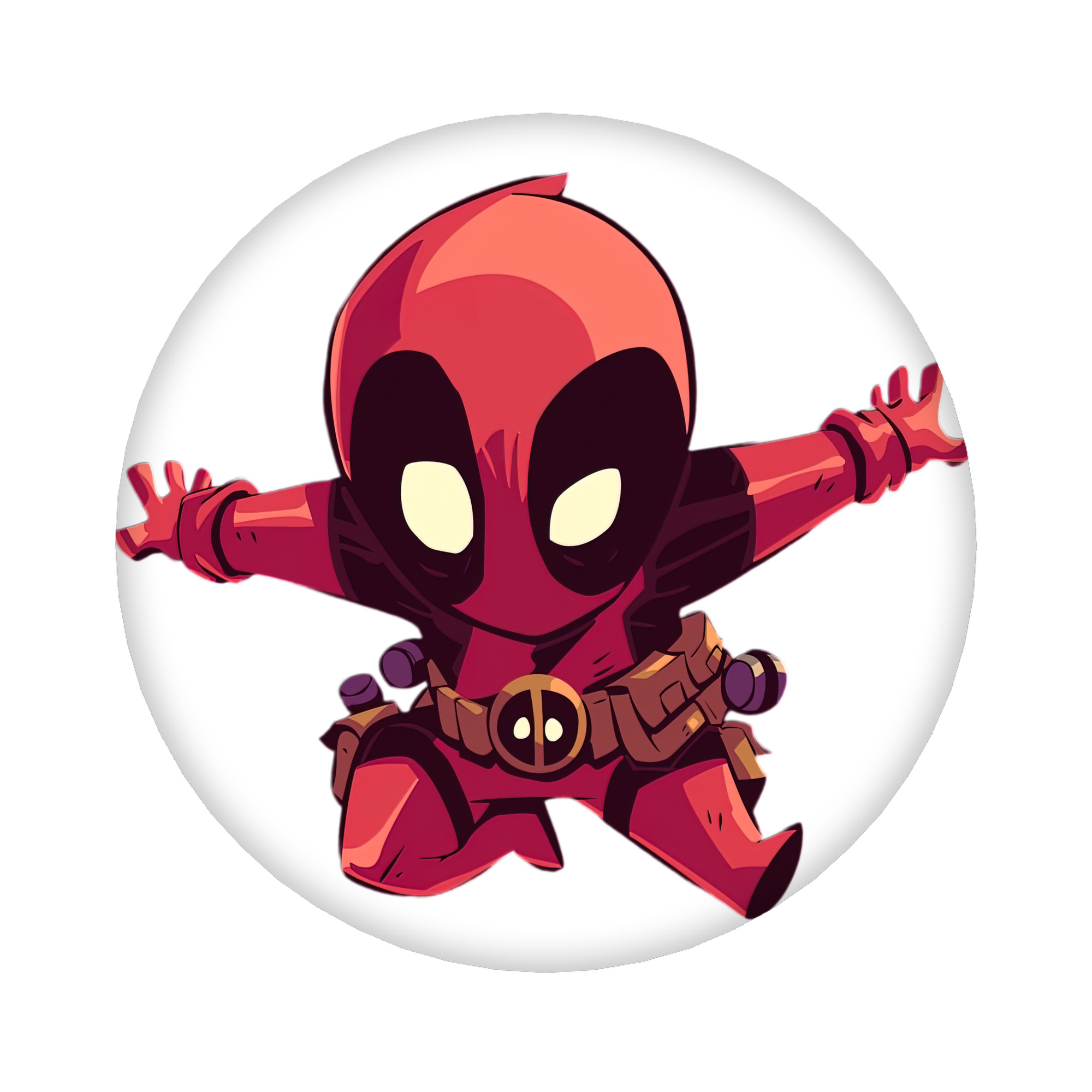 （画像用） Deadpool デッドプール 6cm 缶バッジ 複数セット